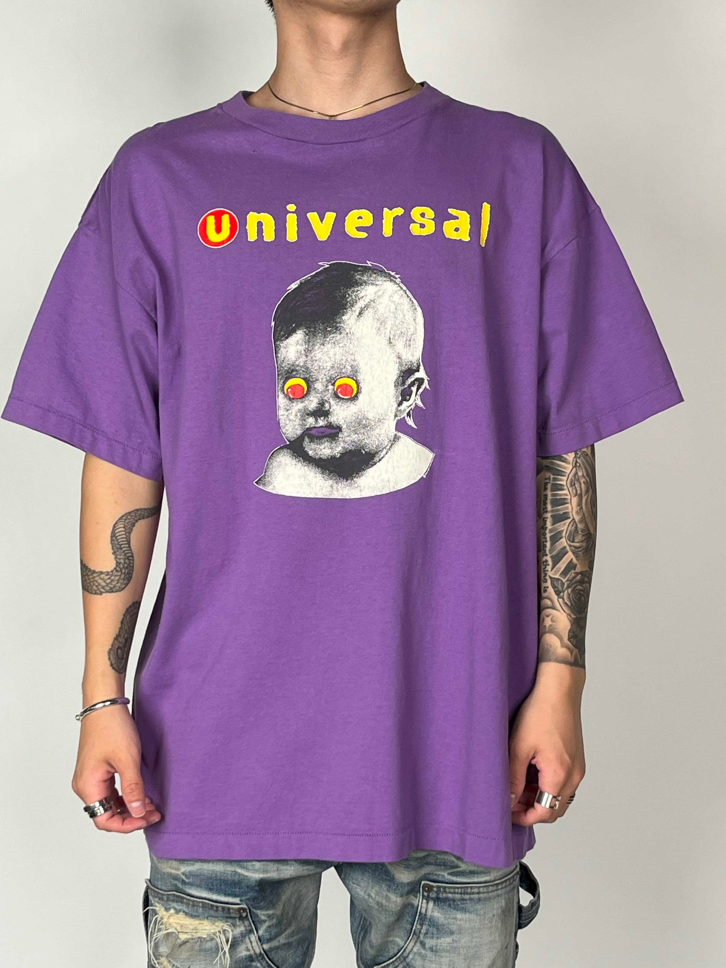 Saint Michael Universal S/S Tee Purple