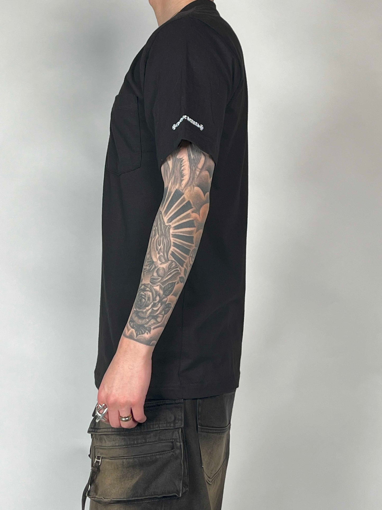 Chrome hearts Neck Logo S/S tee Black