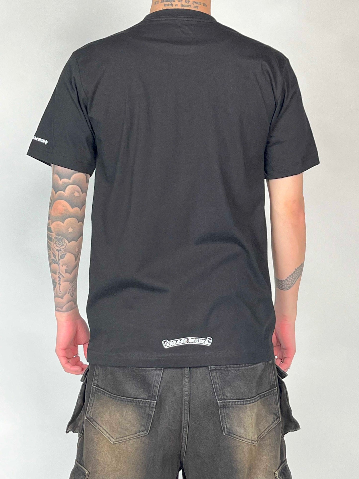 Chrome hearts Neck Logo S/S tee Black