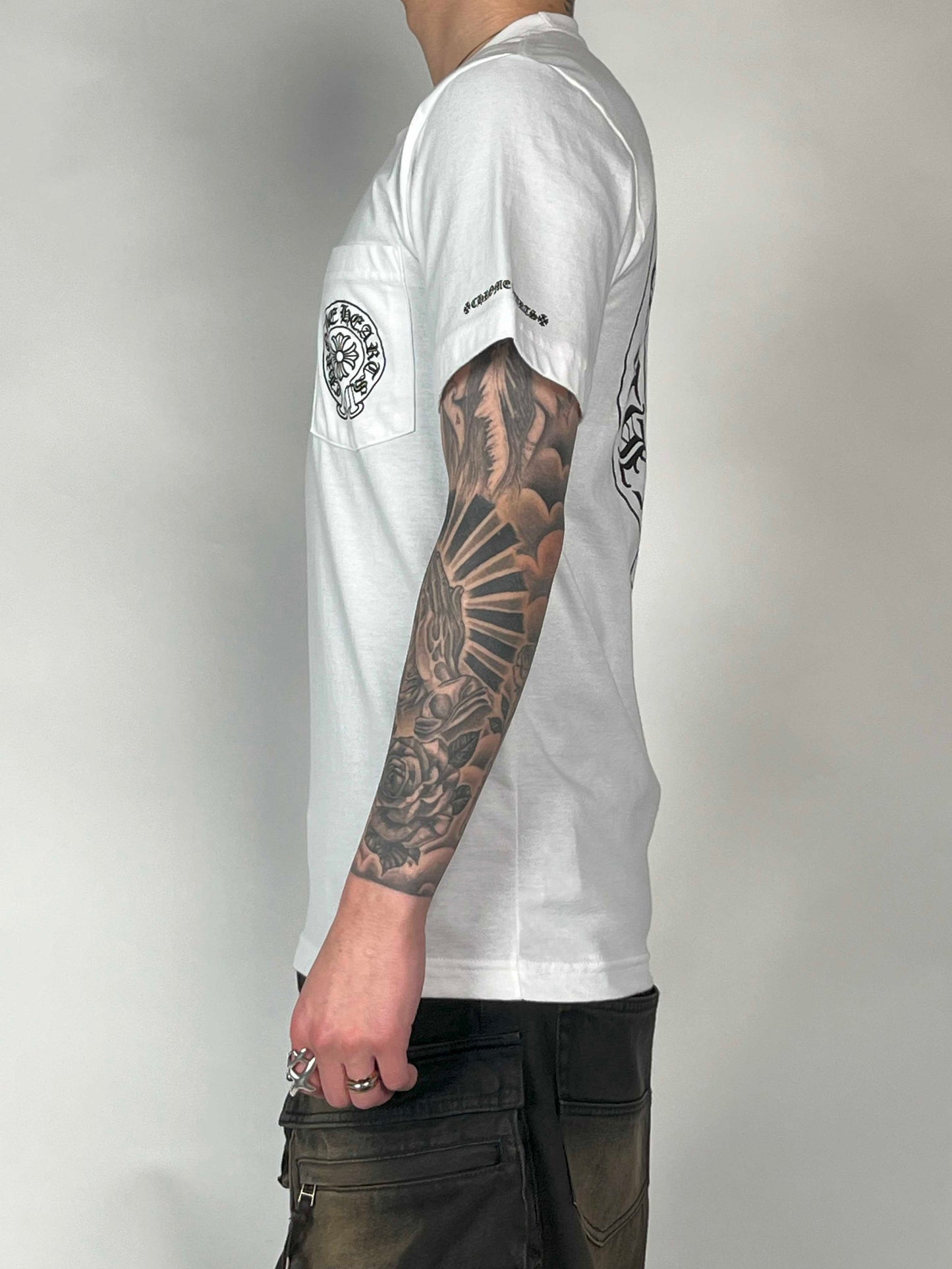 Chrome hearts Horseshoe S/S Tee white