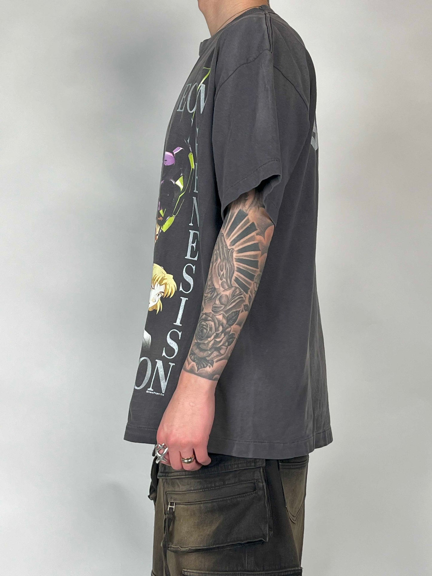 Saint Michael x EVANGELION NEONGENESIS S/S Tee white