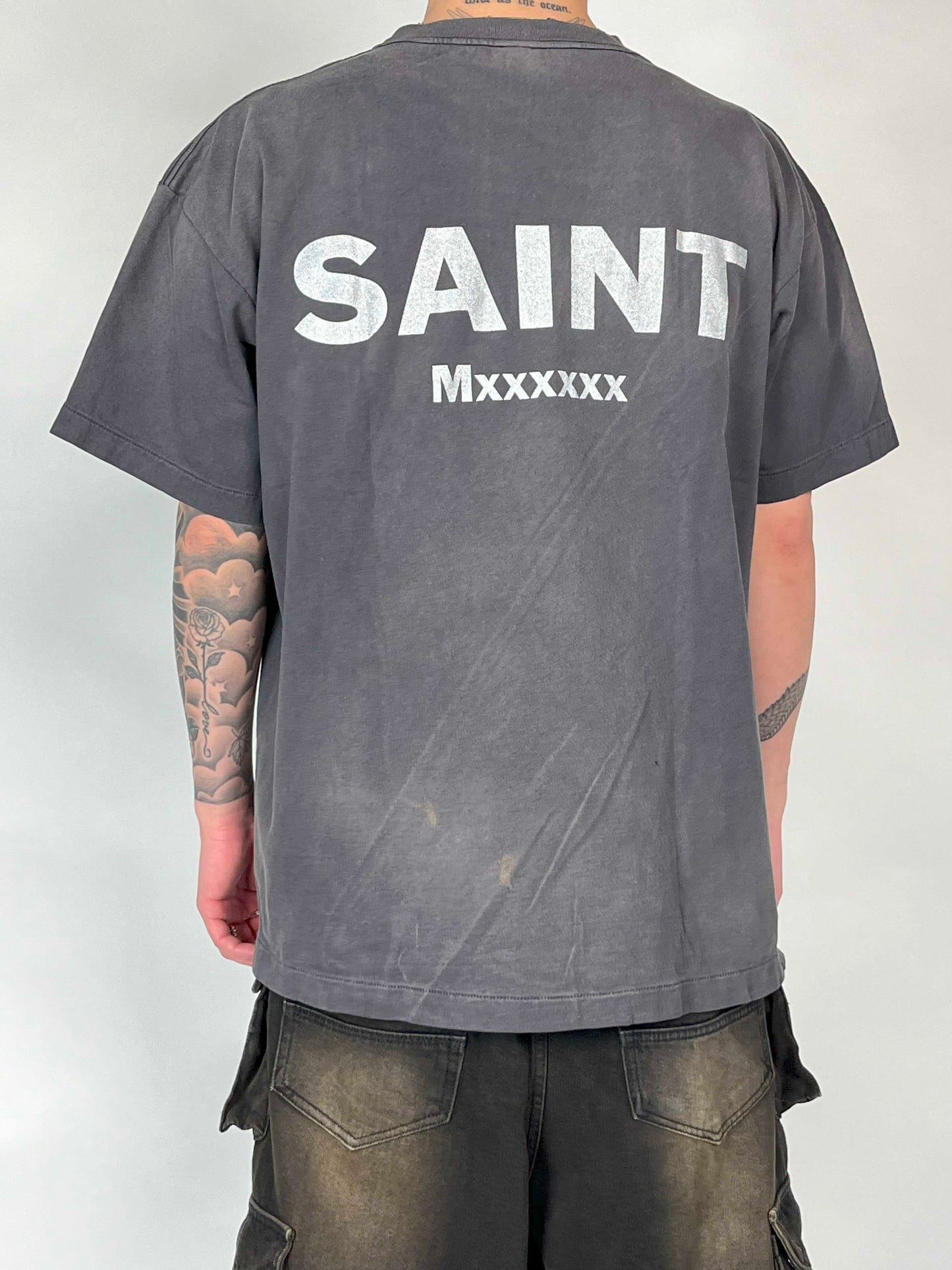 Saint Michael x EVANGELION NEONGENESIS S/S Tee white