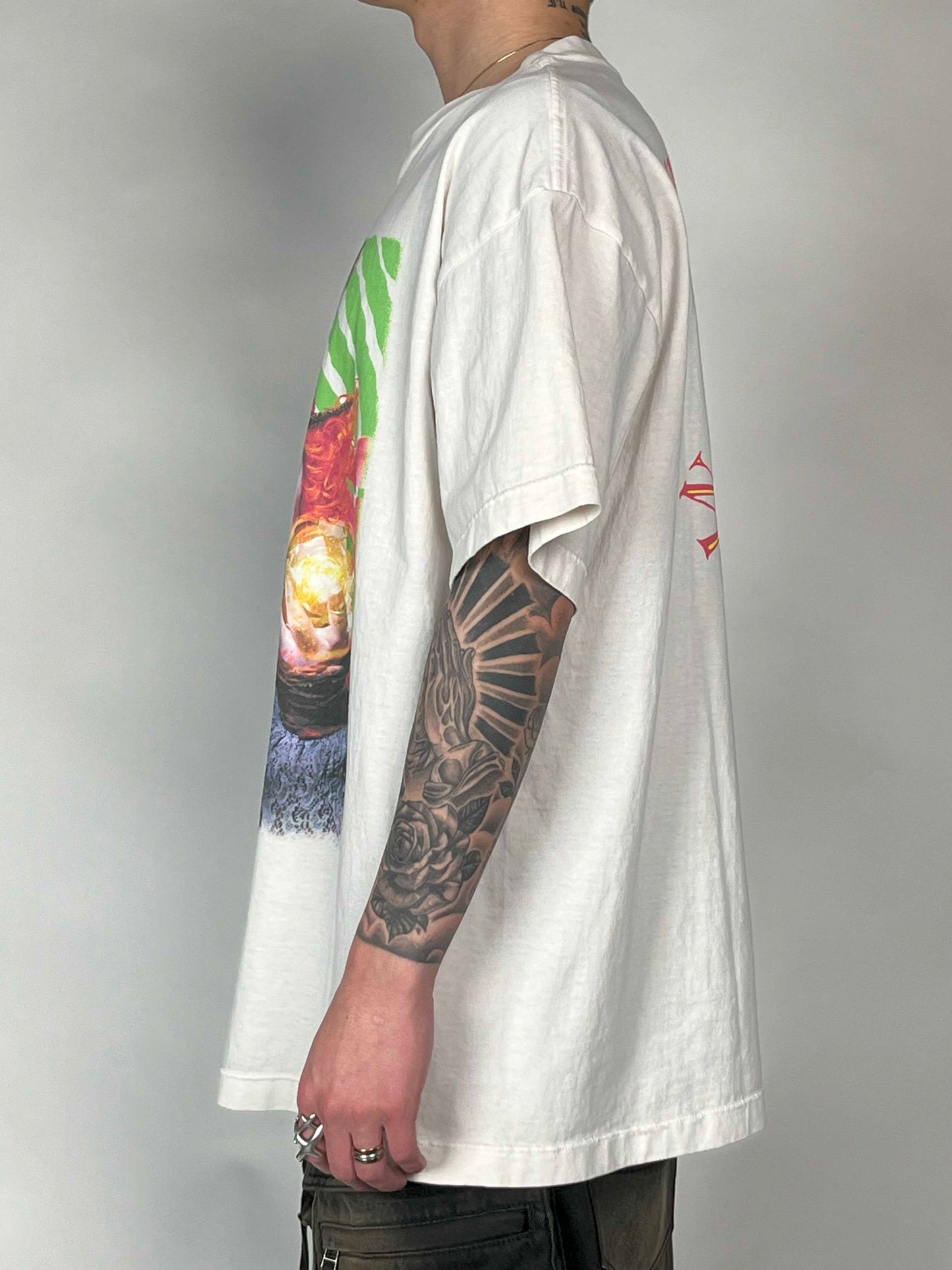 Saint Michael Mad Hatter S/S Tee White XL