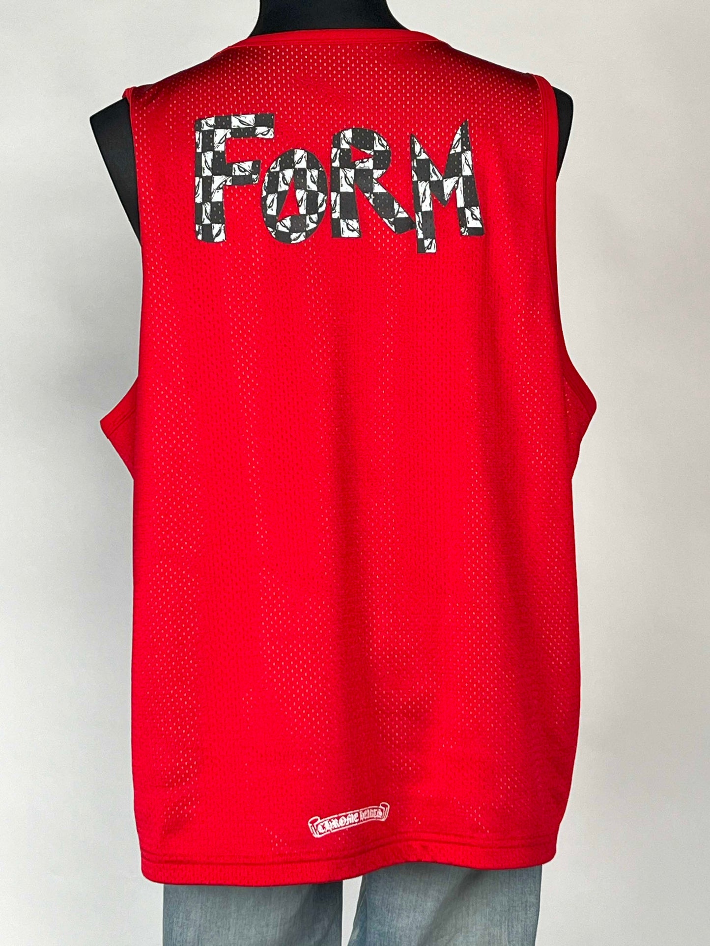Chrome Hearts x Mattyboy Mesh Warm Up Jersey Red