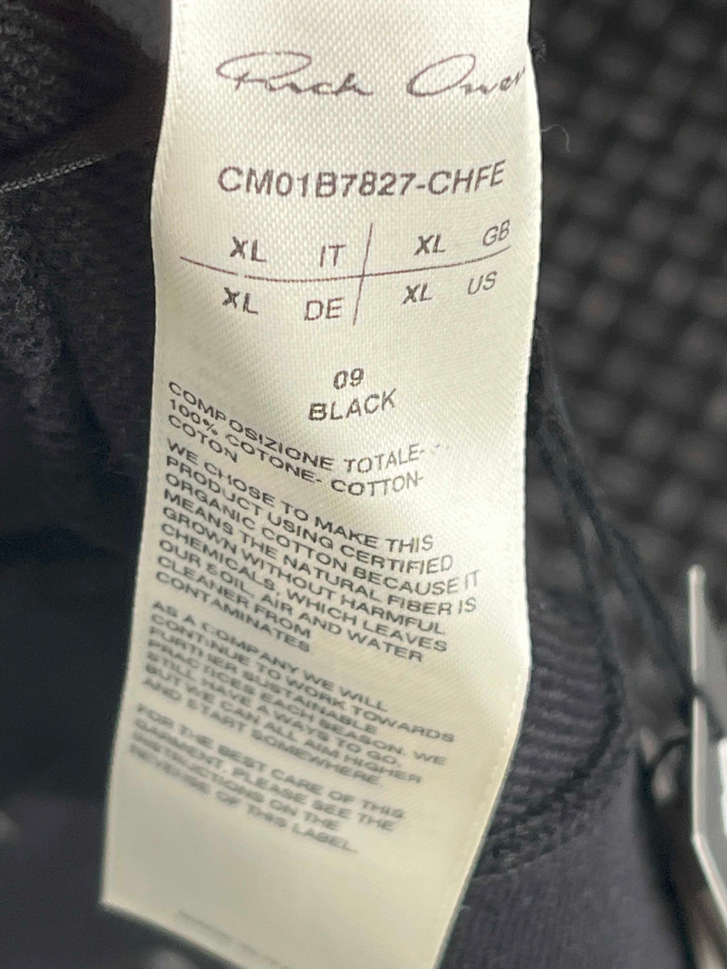Rick Owens x Champion Jason`s Hoodie