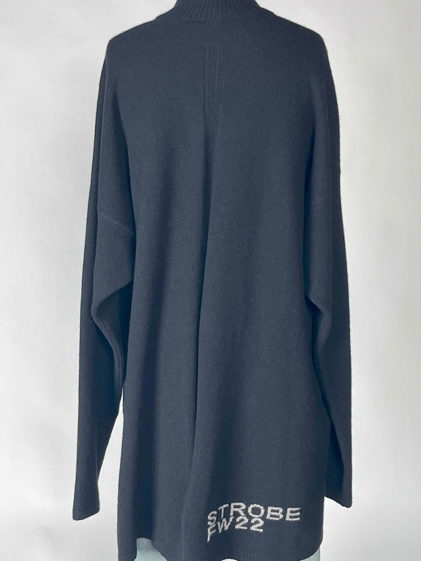 Rick Owens tommy weater in recycled cashmere