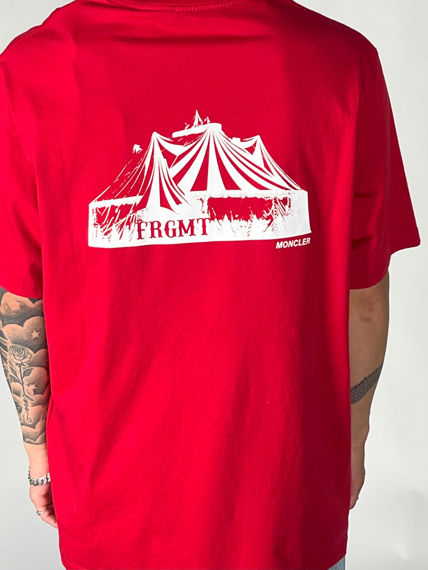 Moncler x Fragment Circus S/S TEE Red