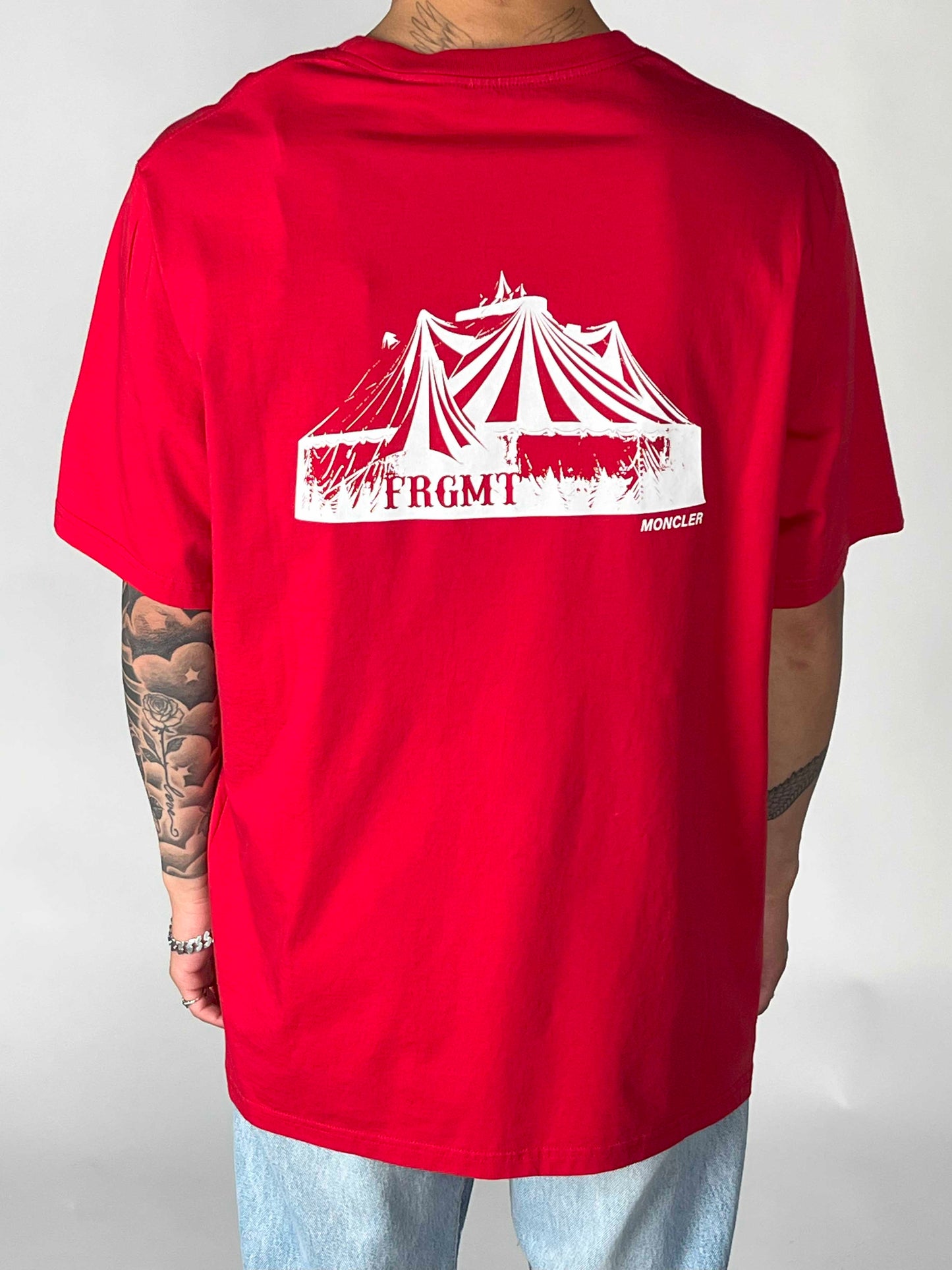 Moncler x Fragment Circus S/S TEE Red