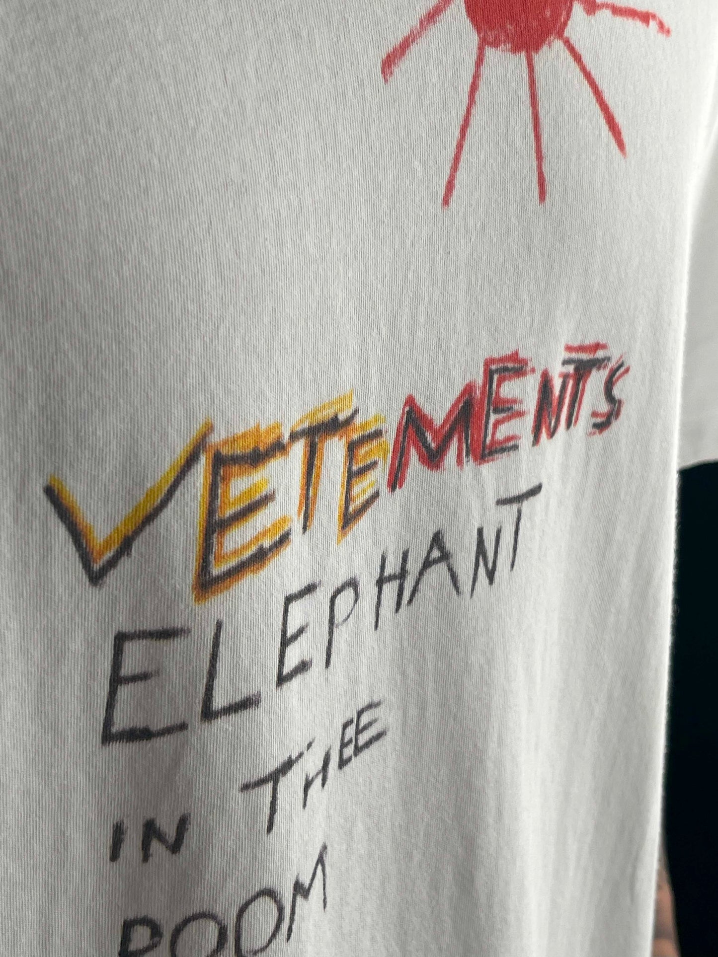 Vetments Elephant In The Room S/S TEE