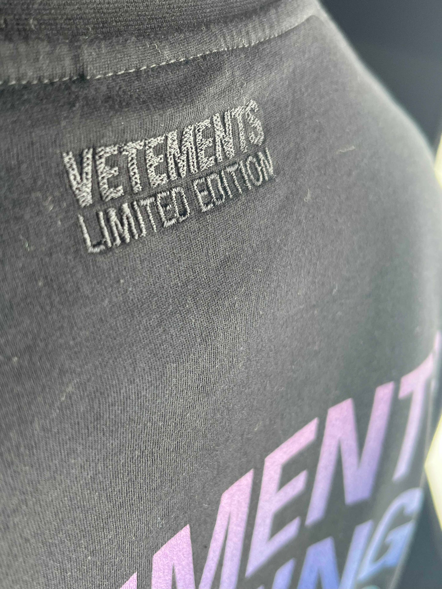 Vetements Translation S/S TEE black