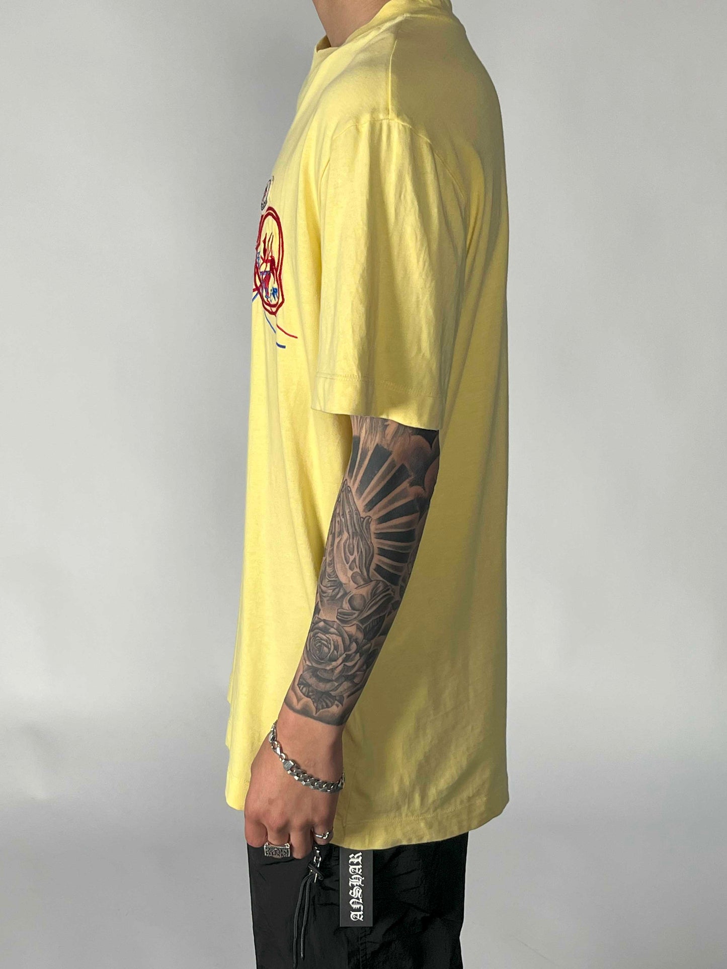 Moncler Logo Embroidered S/S TEE