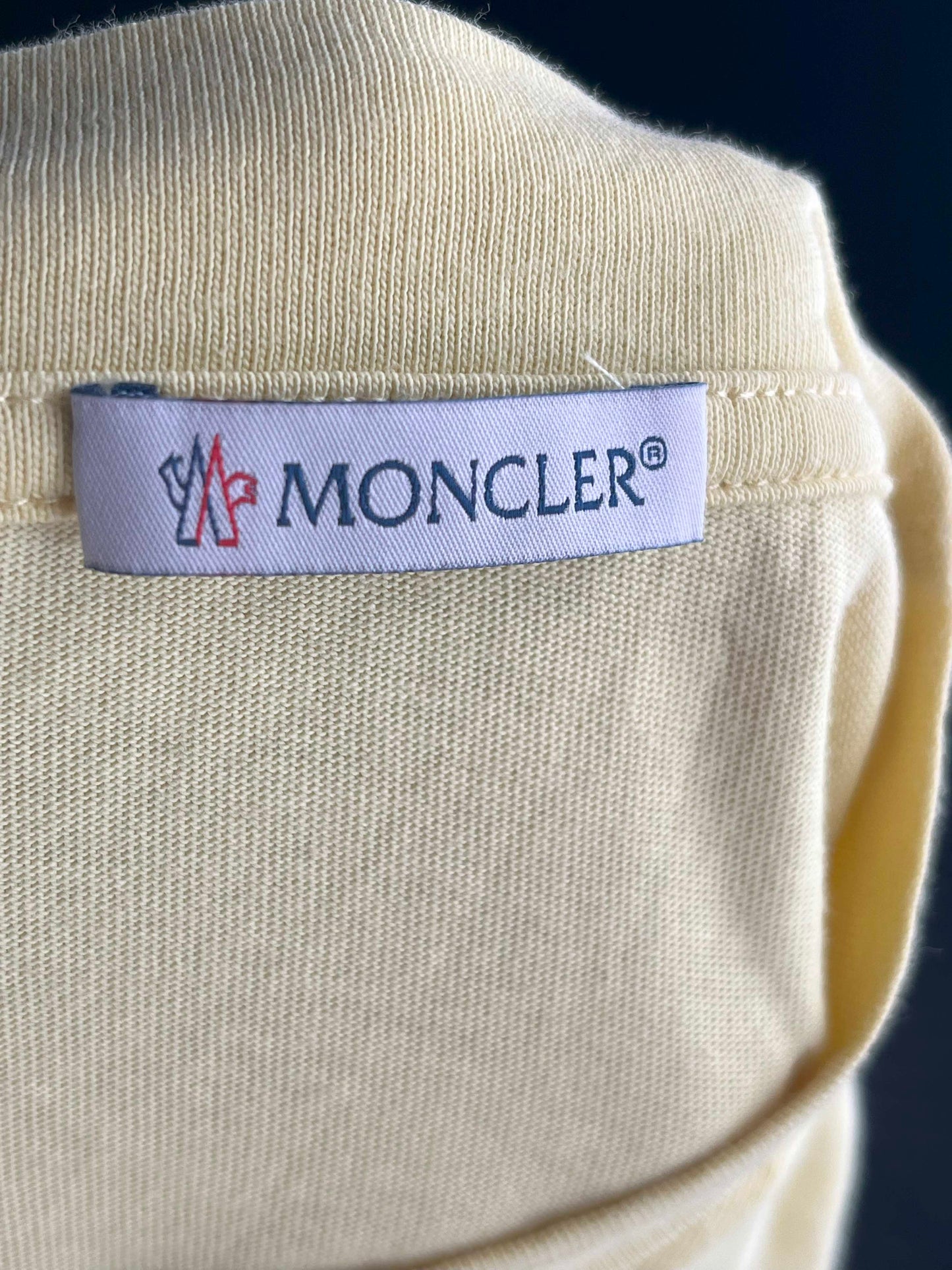 Moncler Logo Embroidered S/S TEE