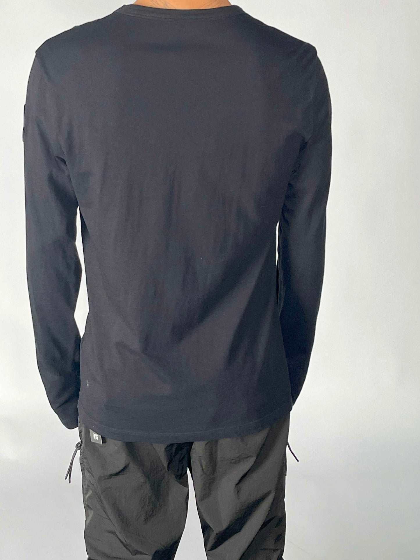 Moncler Black Logo S/S TEE