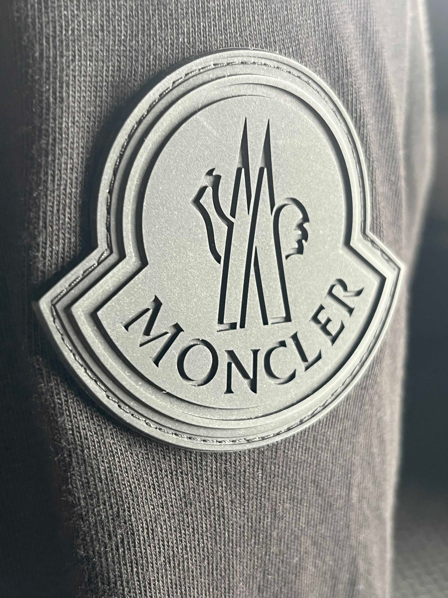 Moncler Black Logo S/S TEE