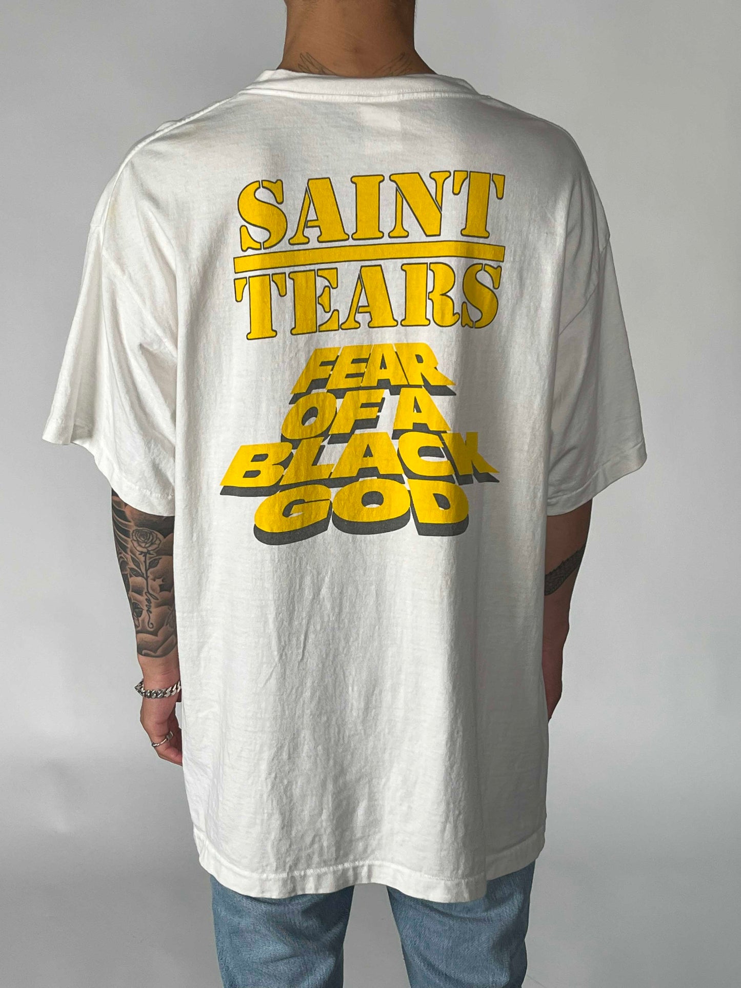 Saintmichael x Denimtears Fear Of A Black God S/S TEE