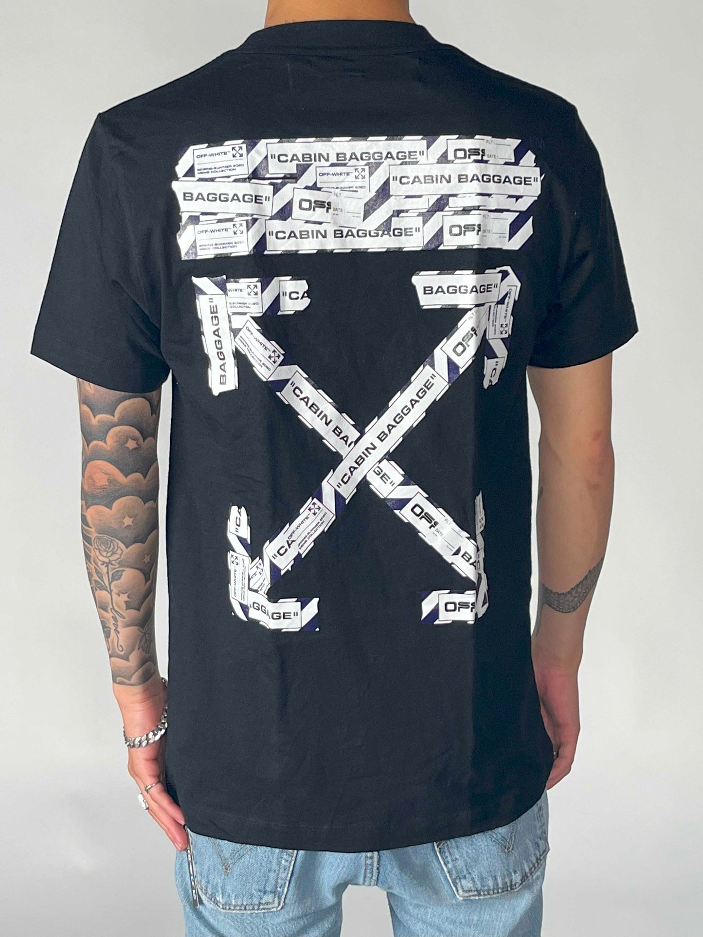 Off-White Airport Tape S/S TEE
