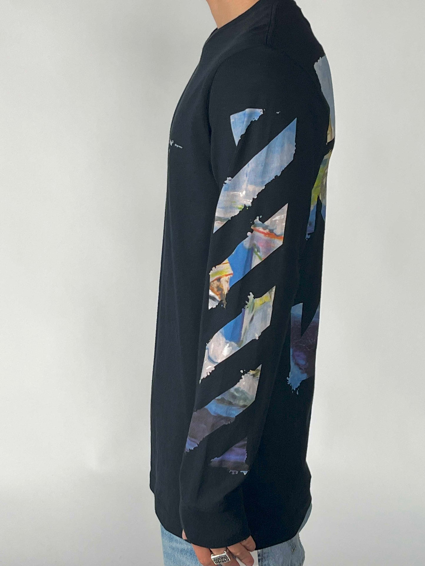 Off-White Diag Colored Arrows L/S TEE