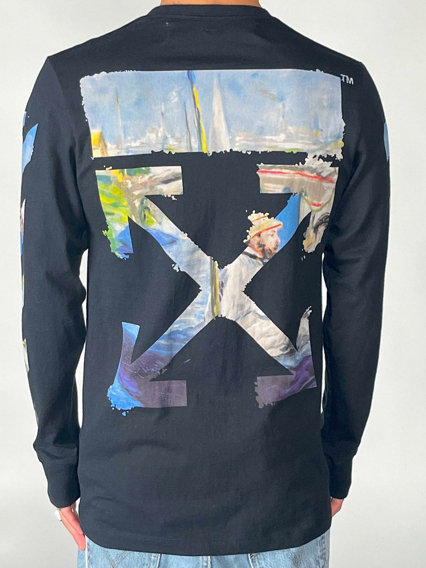 Off-White Diag Colored Arrows L/S TEE