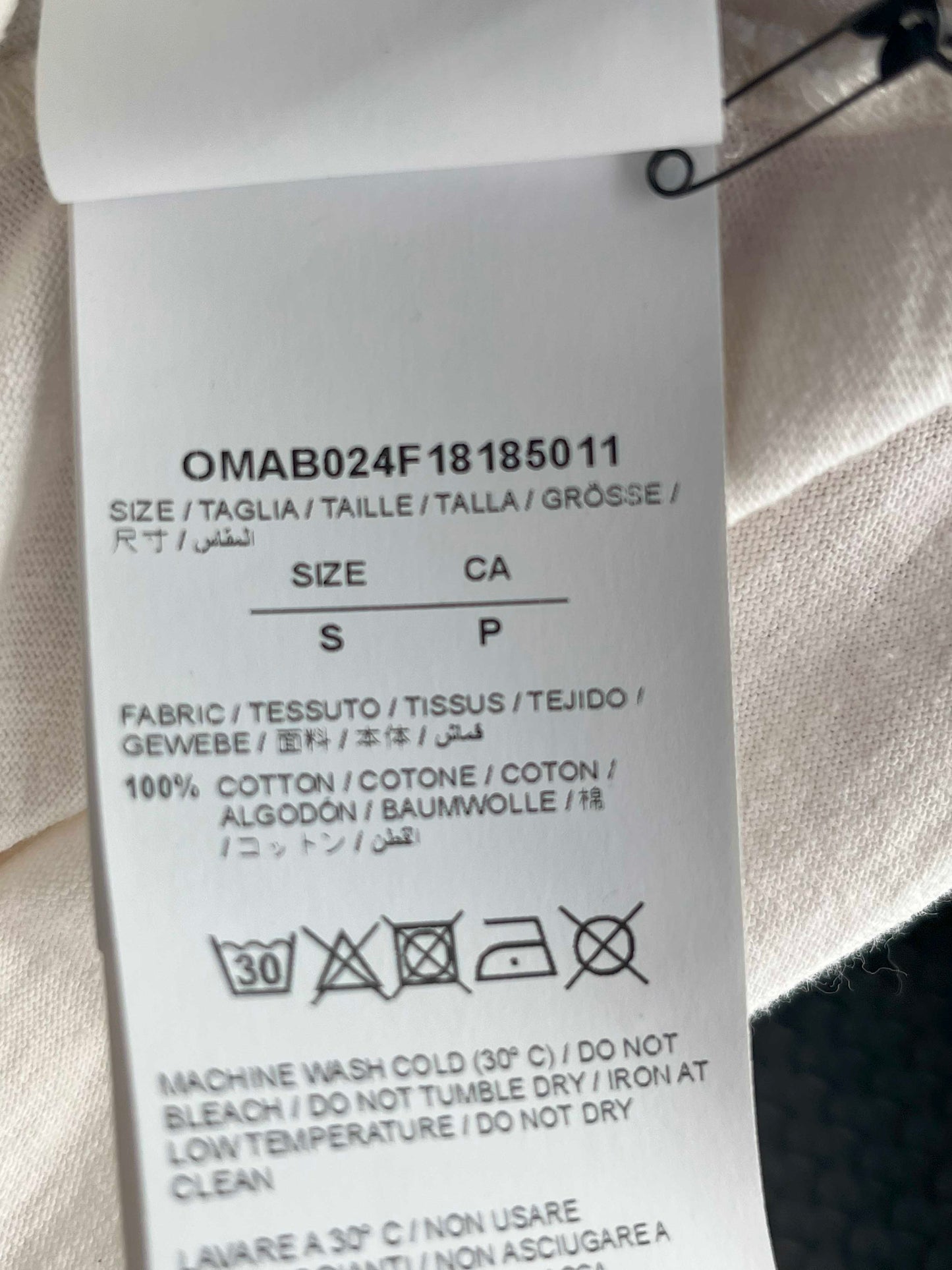 Off-White Bernini Reglan L/S TEE