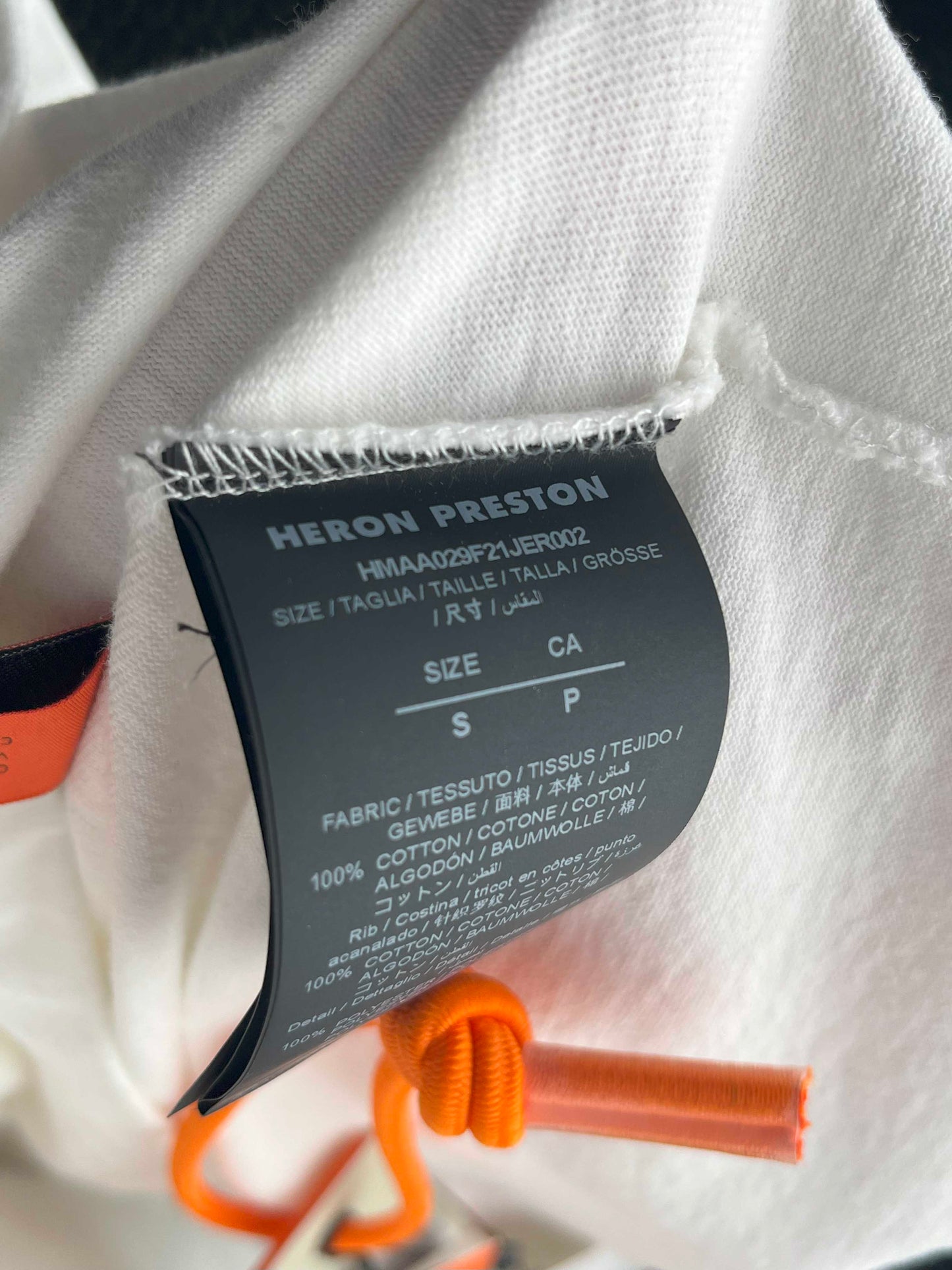 Heron Preston Split Oversize S/S TEE