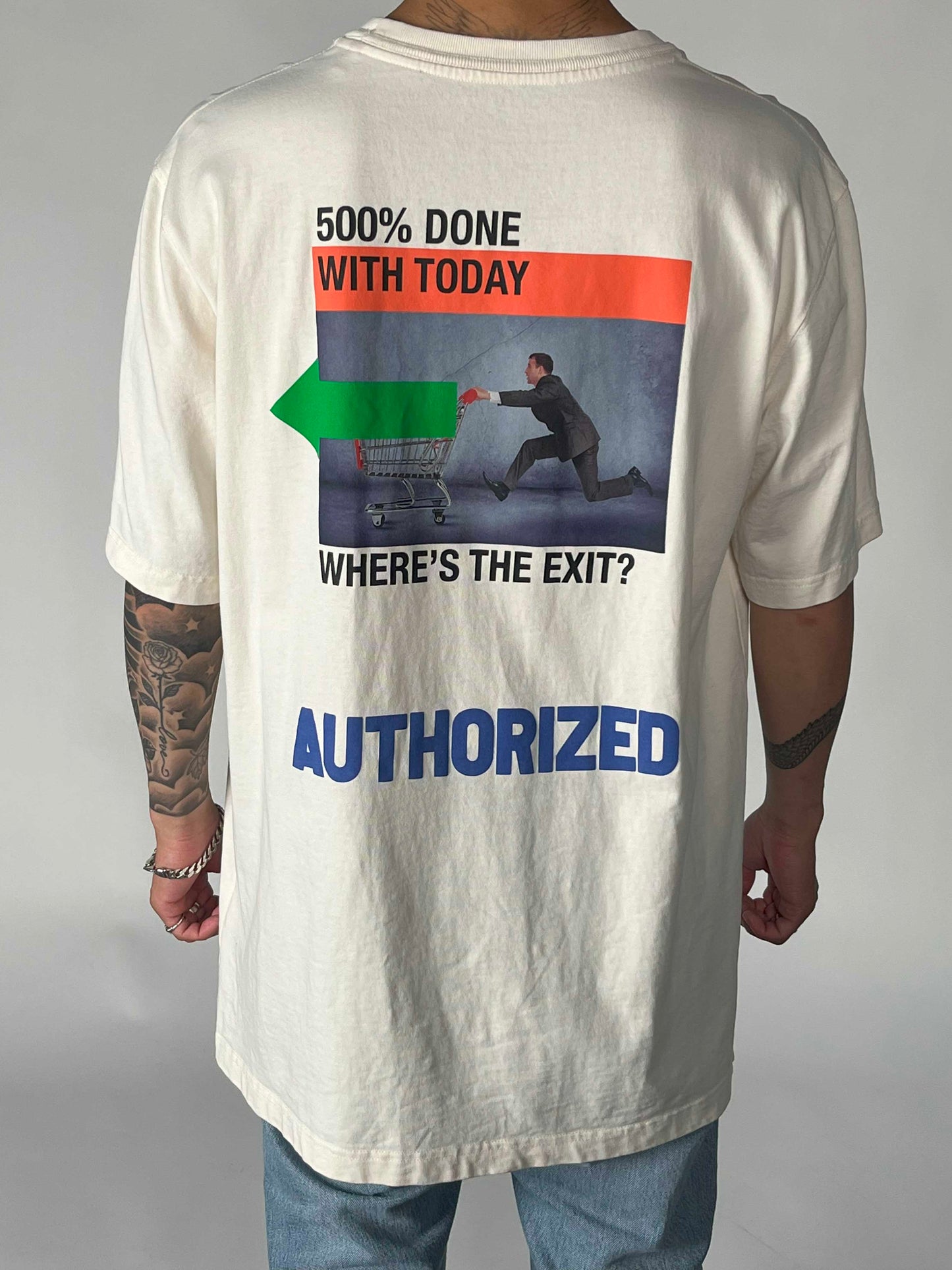 Heron Preston A.F Authorized S/S TEE