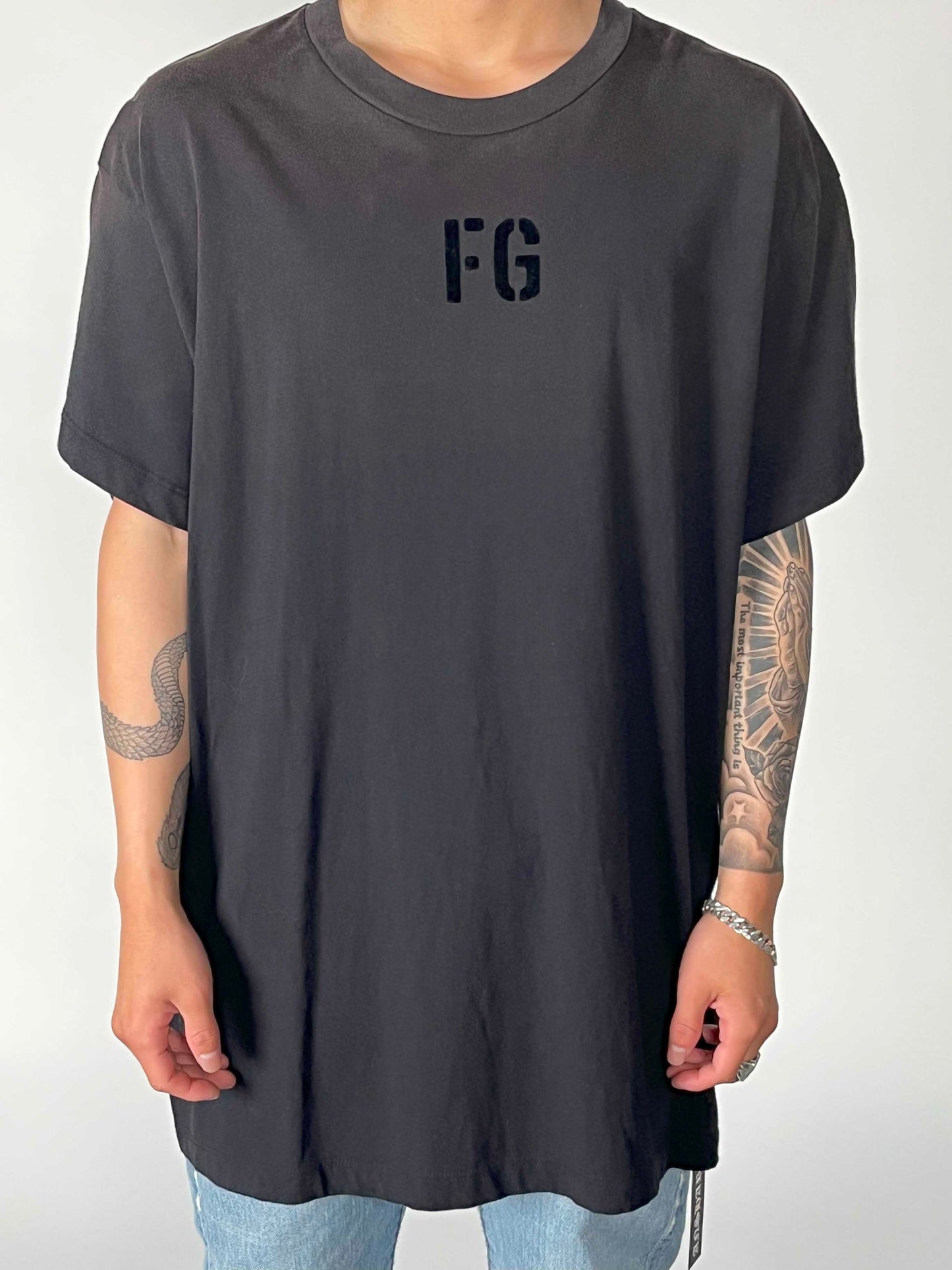 Fear Of God FG TEE Vintage Black
