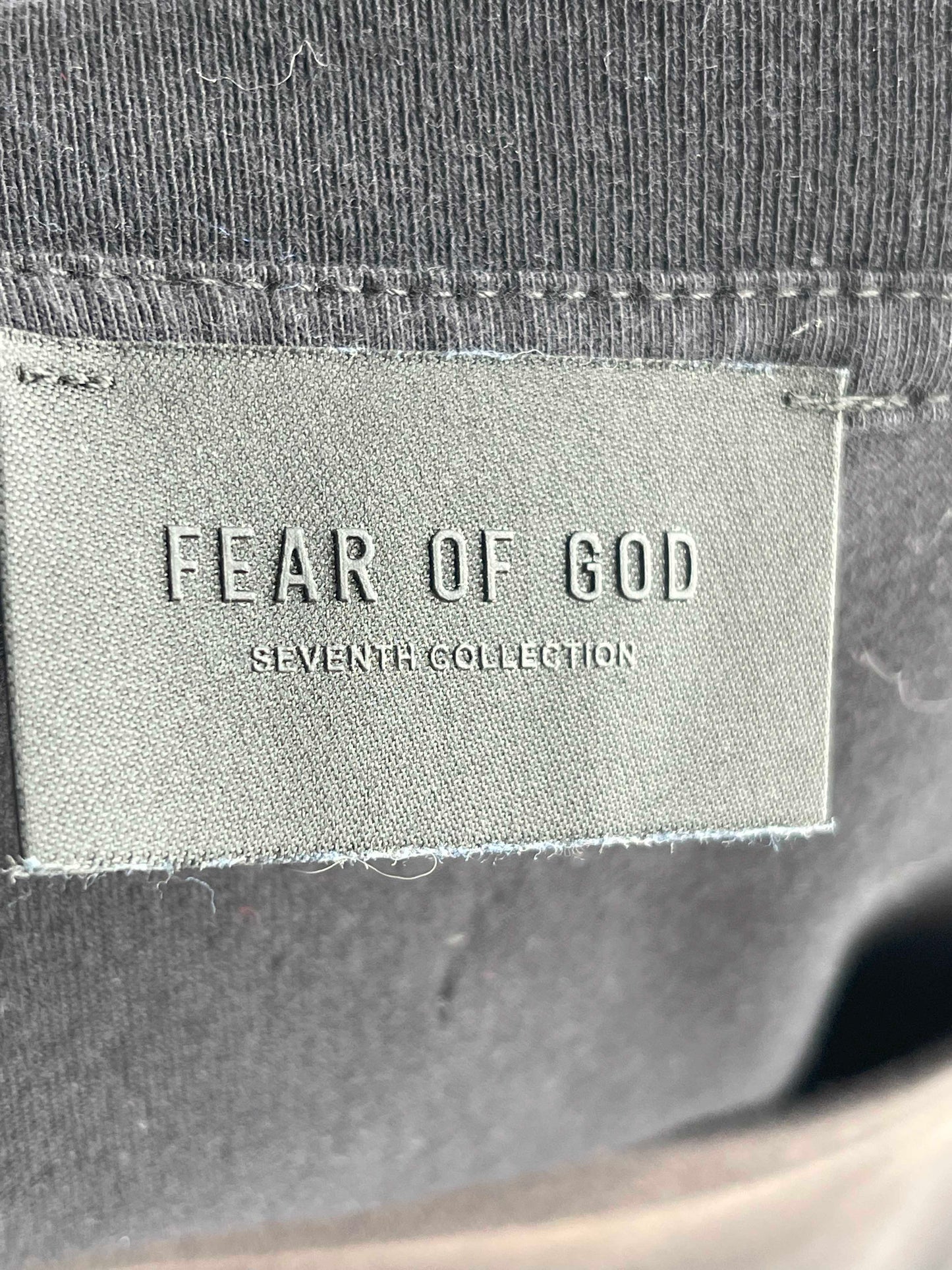 Fear Of God FG TEE Vintage Black