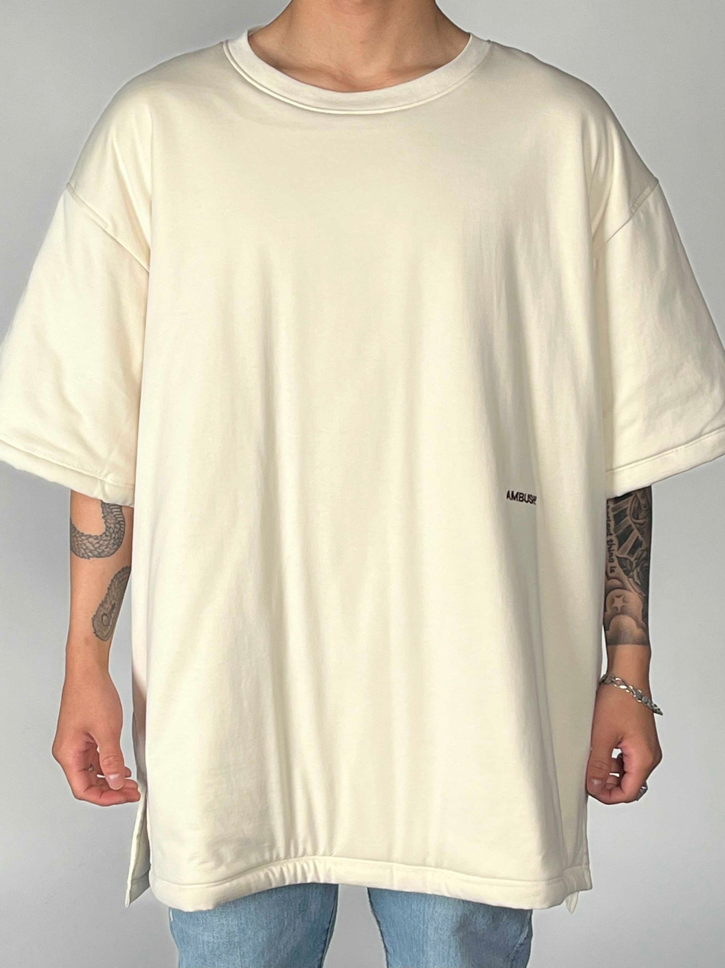 Ambush Padded Cotton S/S TEE Embroiderd Logo