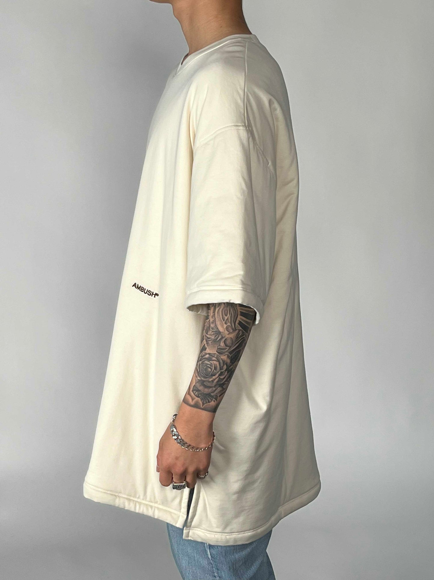 Ambush Padded Cotton S/S TEE Embroiderd Logo
