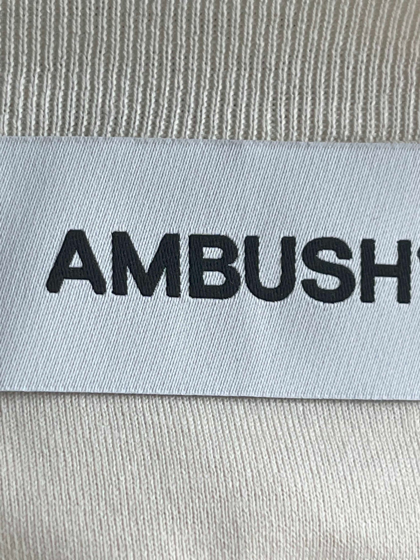 Ambush Padded Cotton S/S TEE Embroiderd Logo
