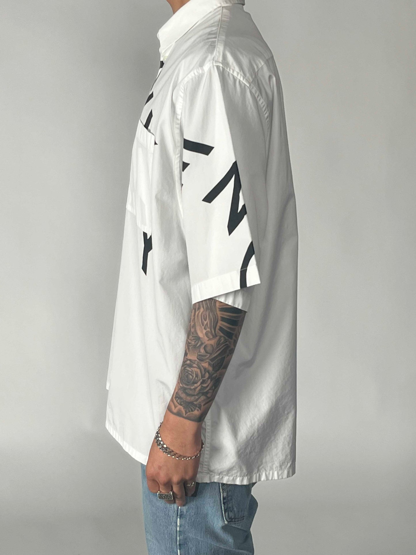 Givenchy Logo Print S/S Shirts