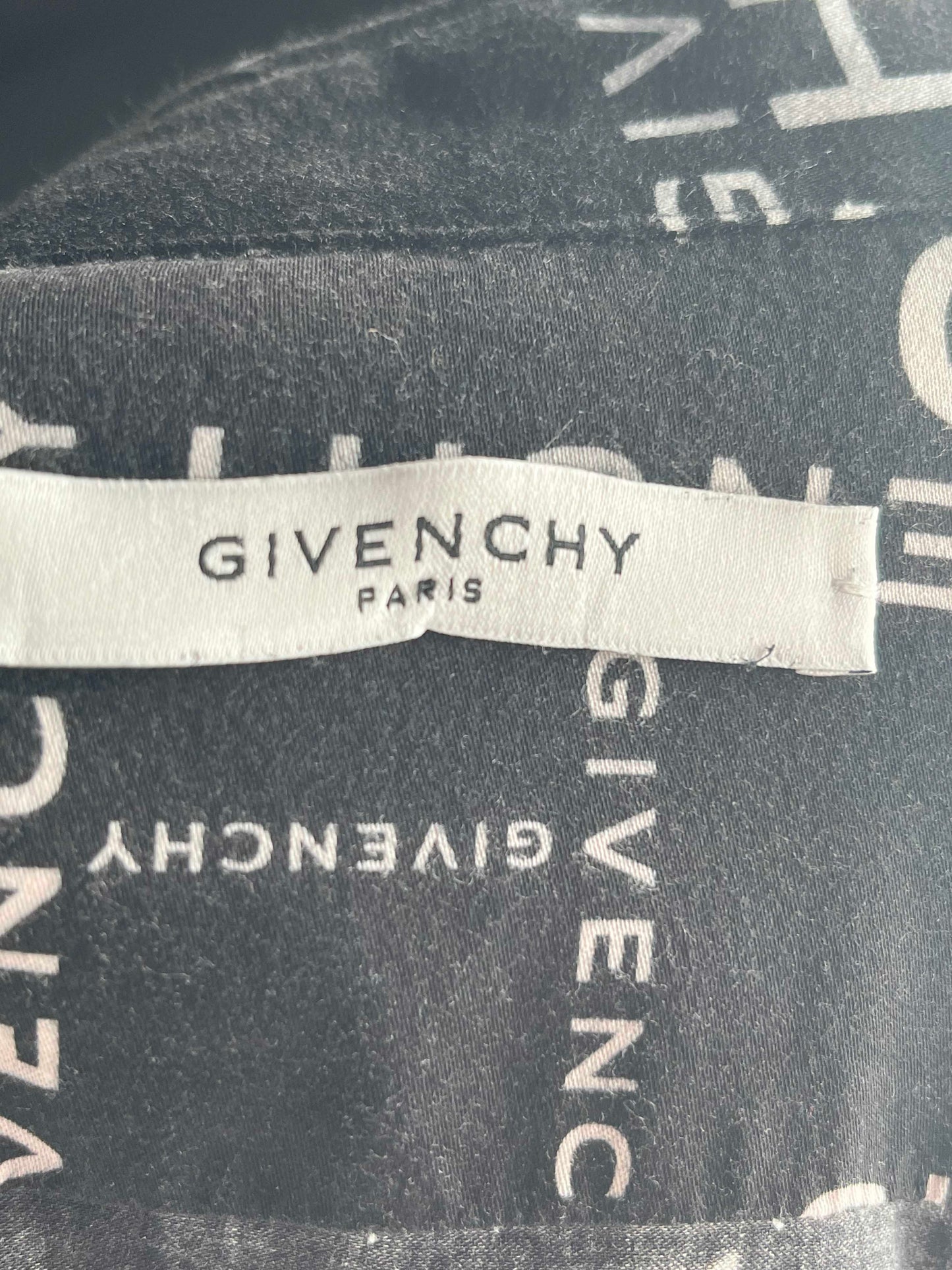 Givenchy Logo Print L/S Shirts