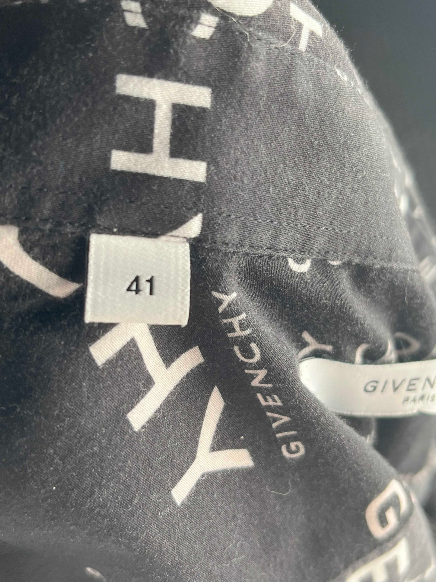 Givenchy Logo Print L/S Shirts