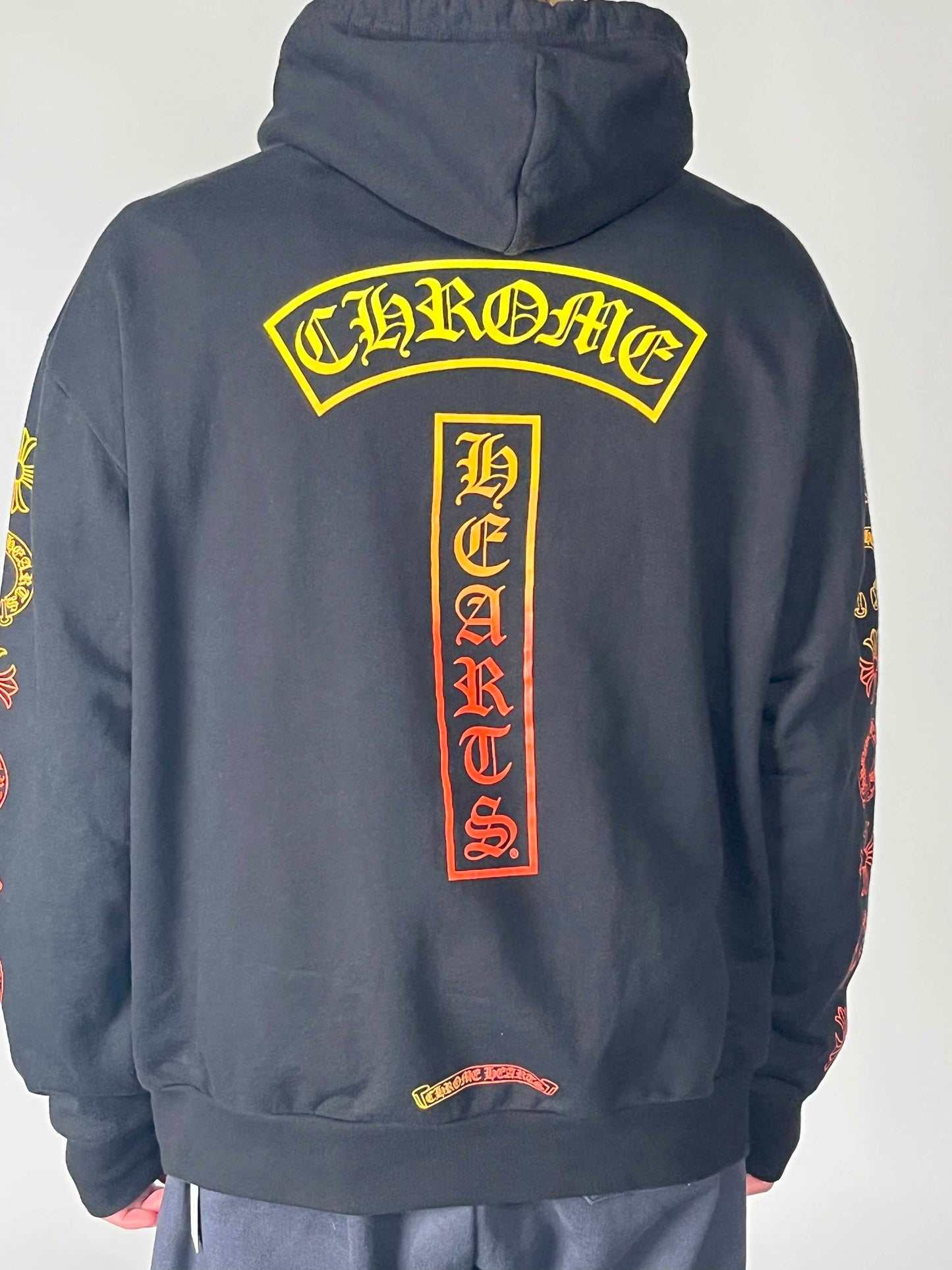 Chromehearts Yellow Gradation Hoodie