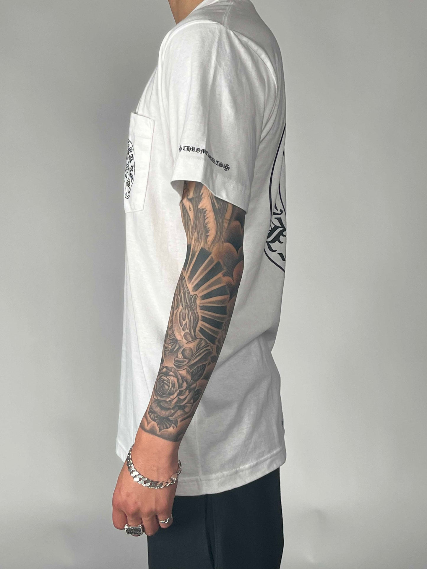 Chromehearts Horse Shoe Logo Pocket S/S TEE