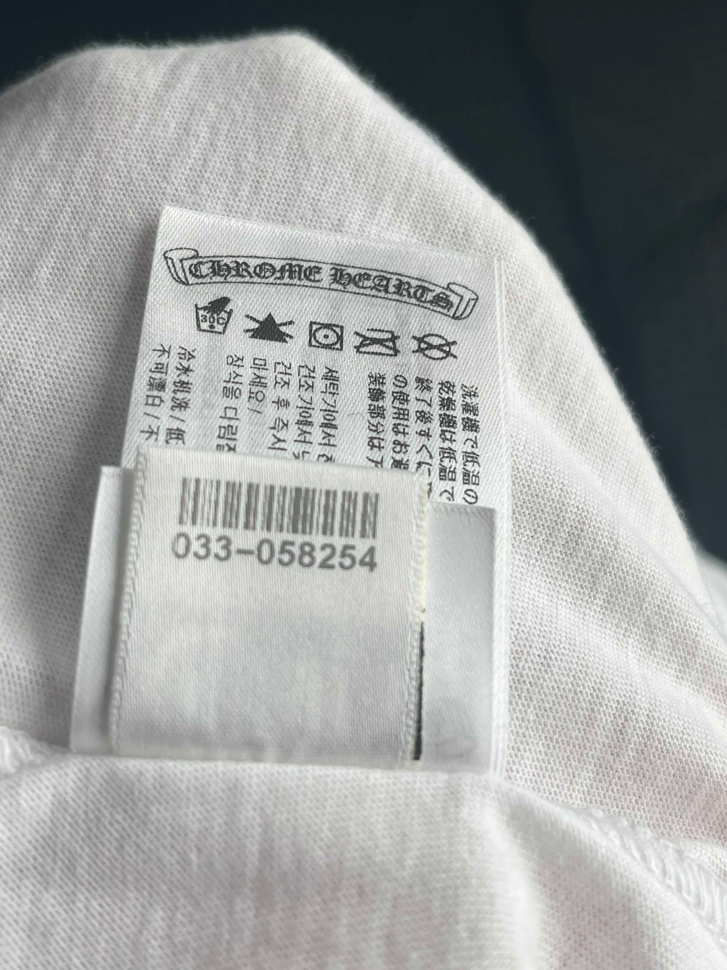 Chromehearts Horse Shoe Logo Pocket S/S TEE