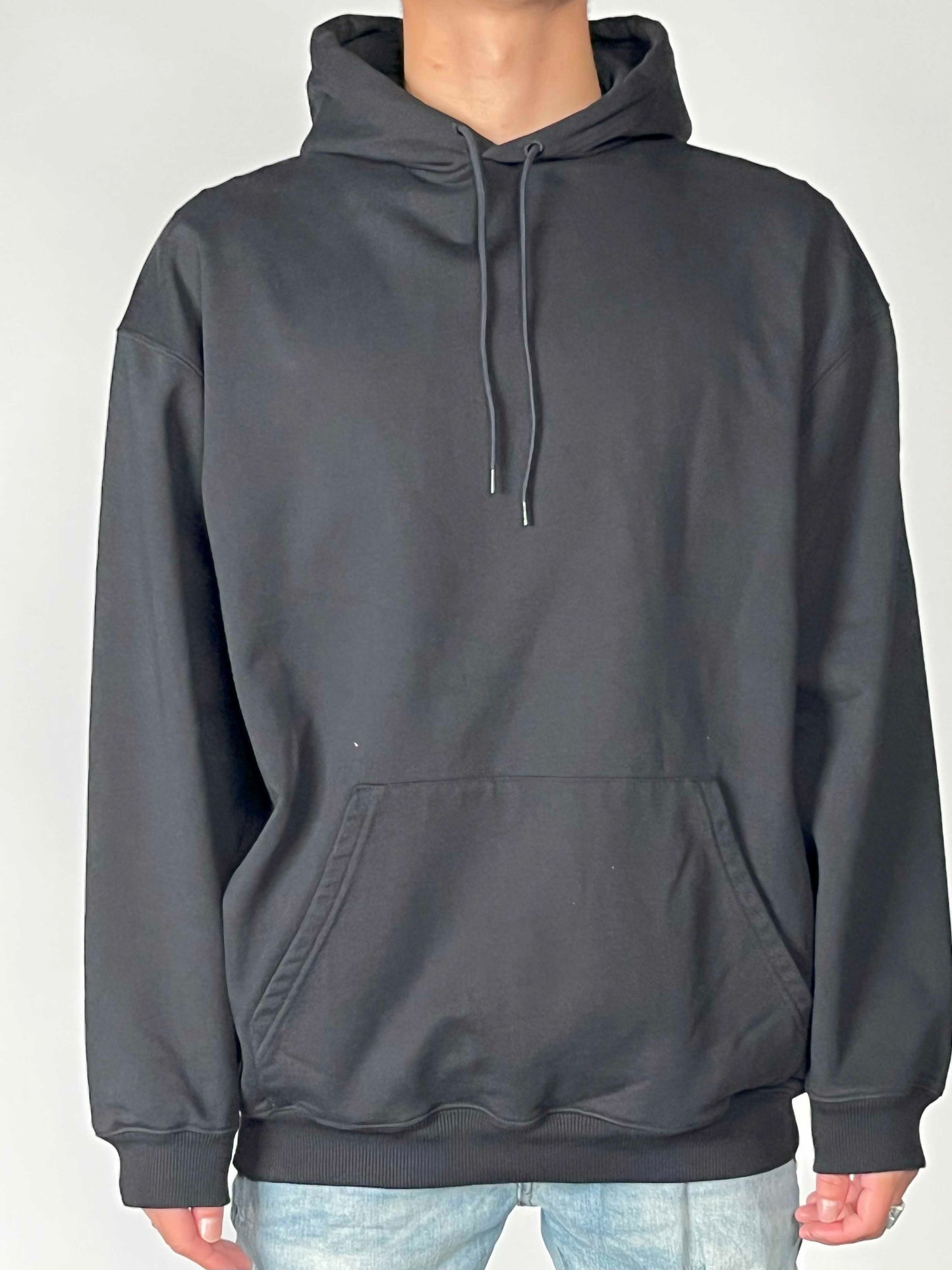 Balenciaga Logo Print Pullover Hoodie