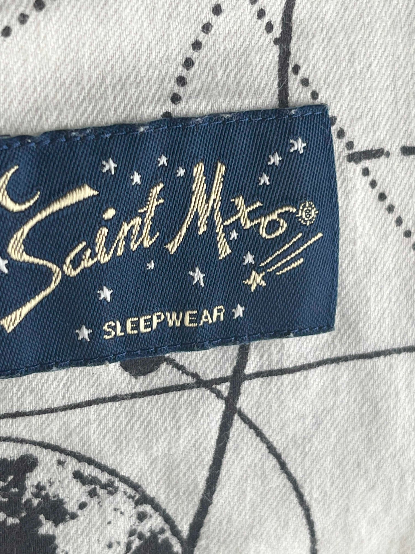 Saint Michael x Dr.Woo World Map Pajama Shirt