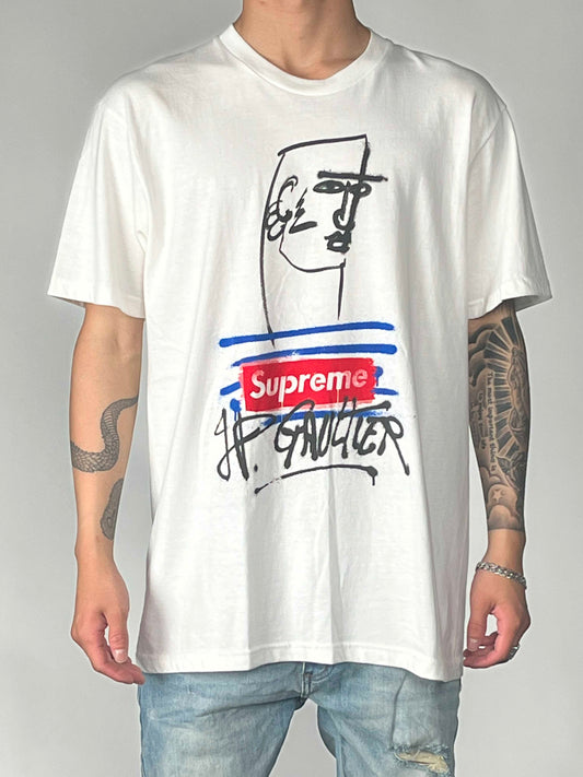 Supreme x Jean Paul Gaultier Box Logo S/S TEE