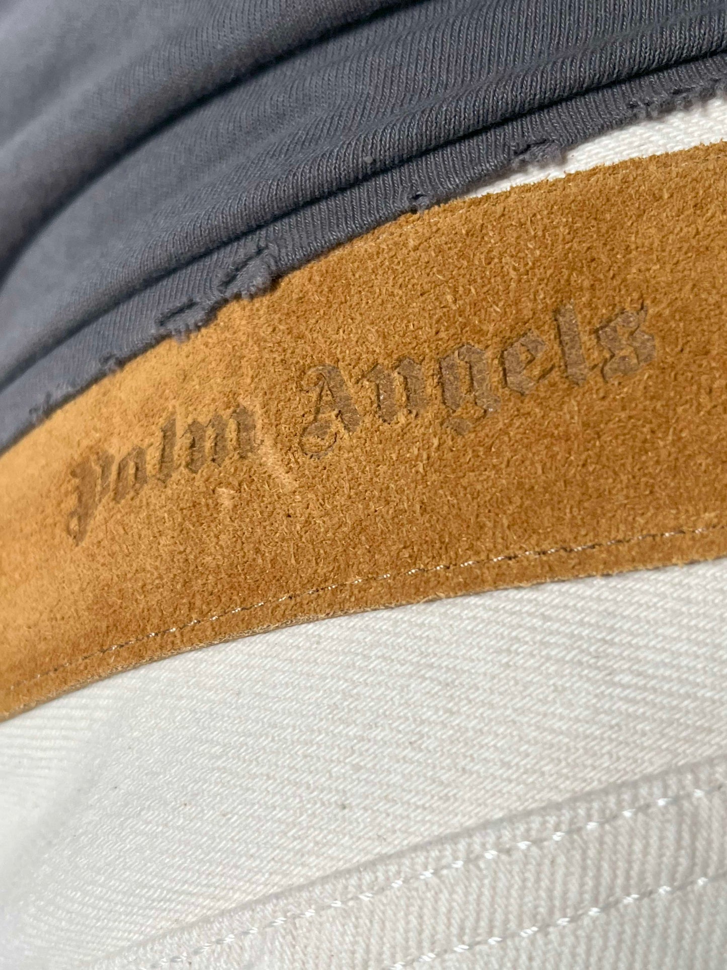 Palm Angels Palm Tree Patch Distressed Jeans