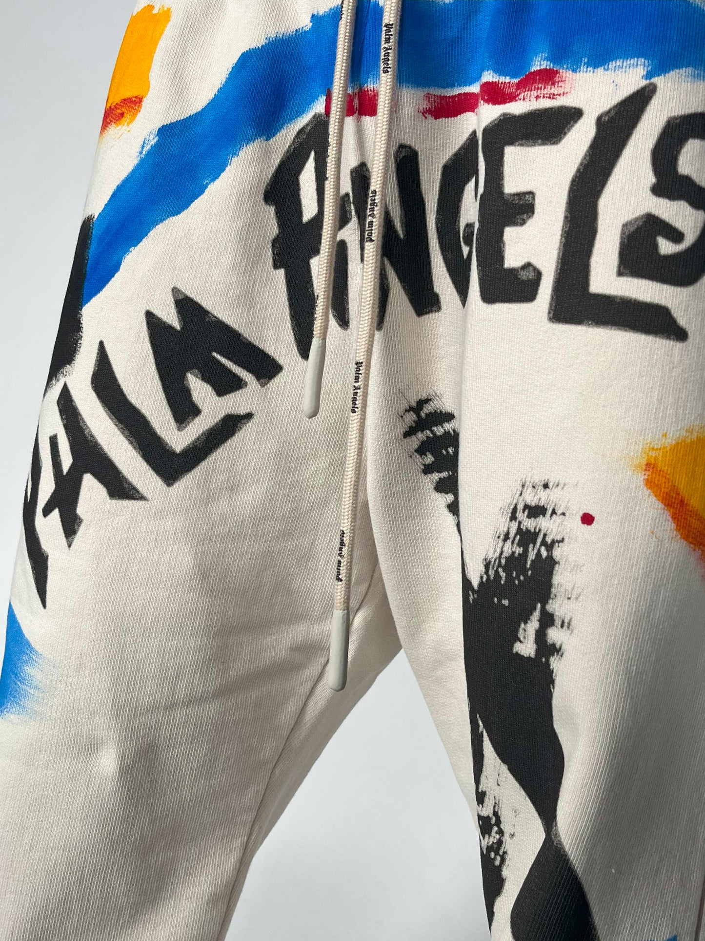 Palm Angels Logo-Printrd Elasticated Waistband Sweatpants