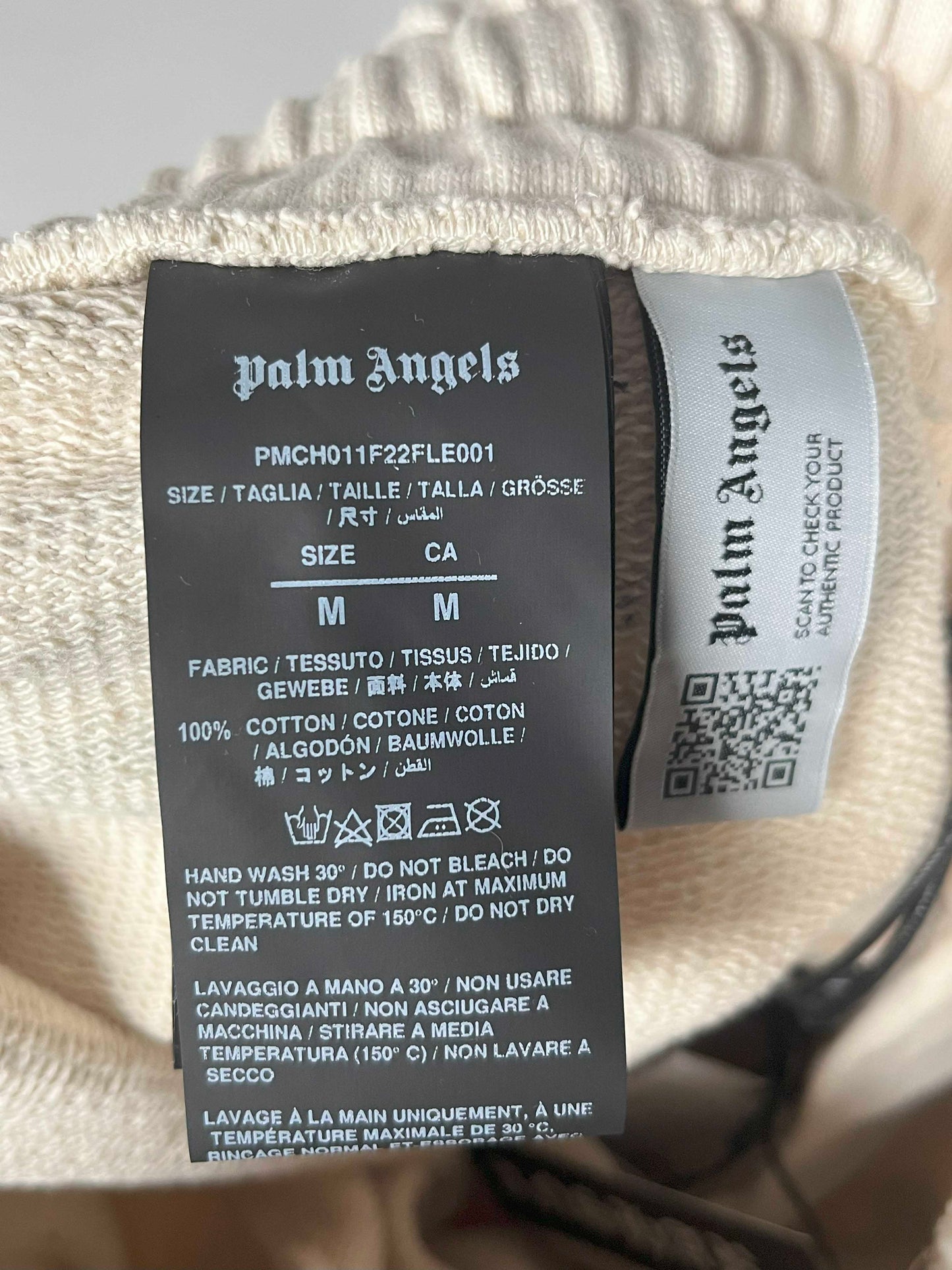 Palm Angels Logo-Printrd Elasticated Waistband Sweatpants