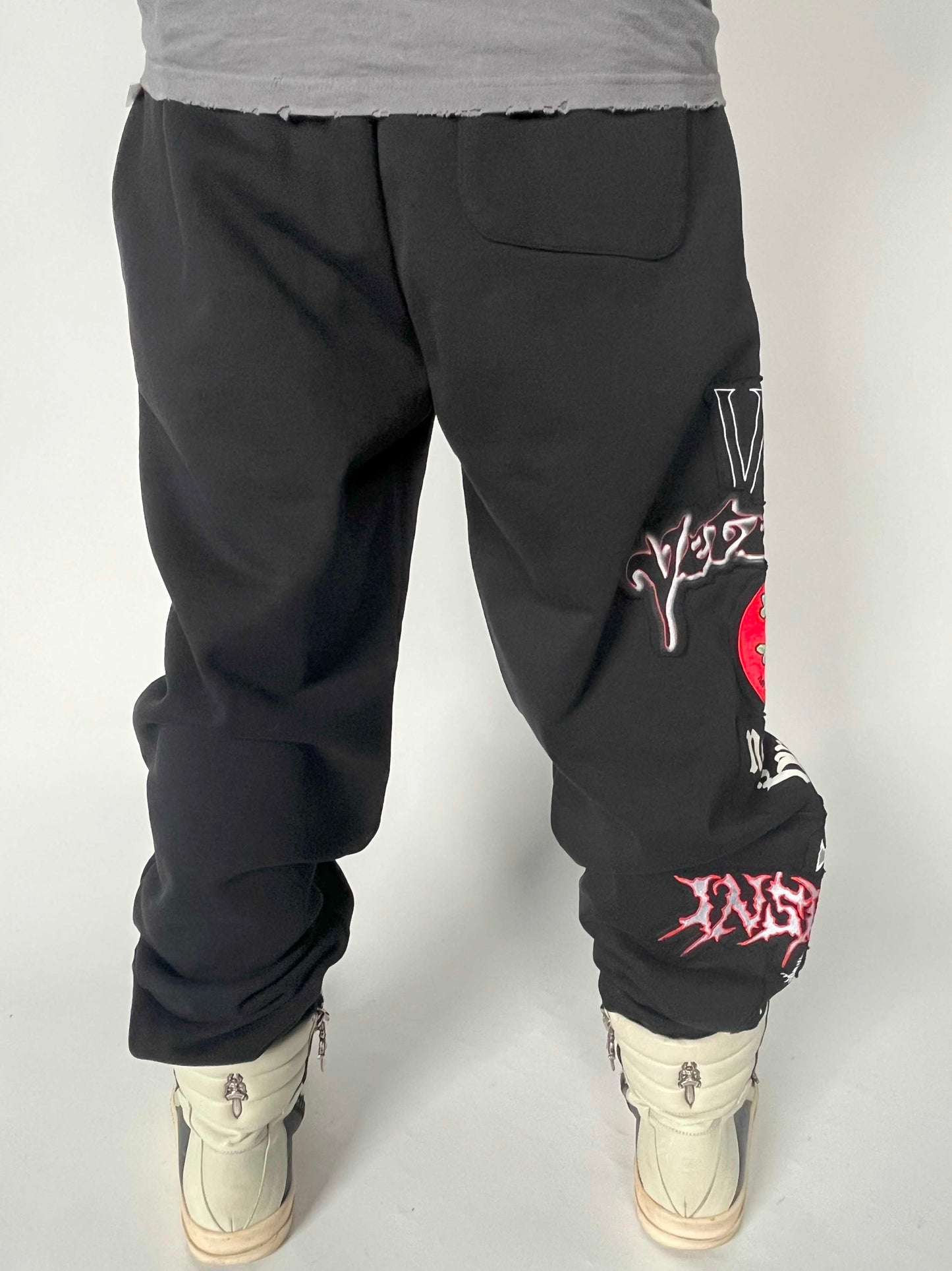 Vetements Metal Patched Logo Sweatpants
