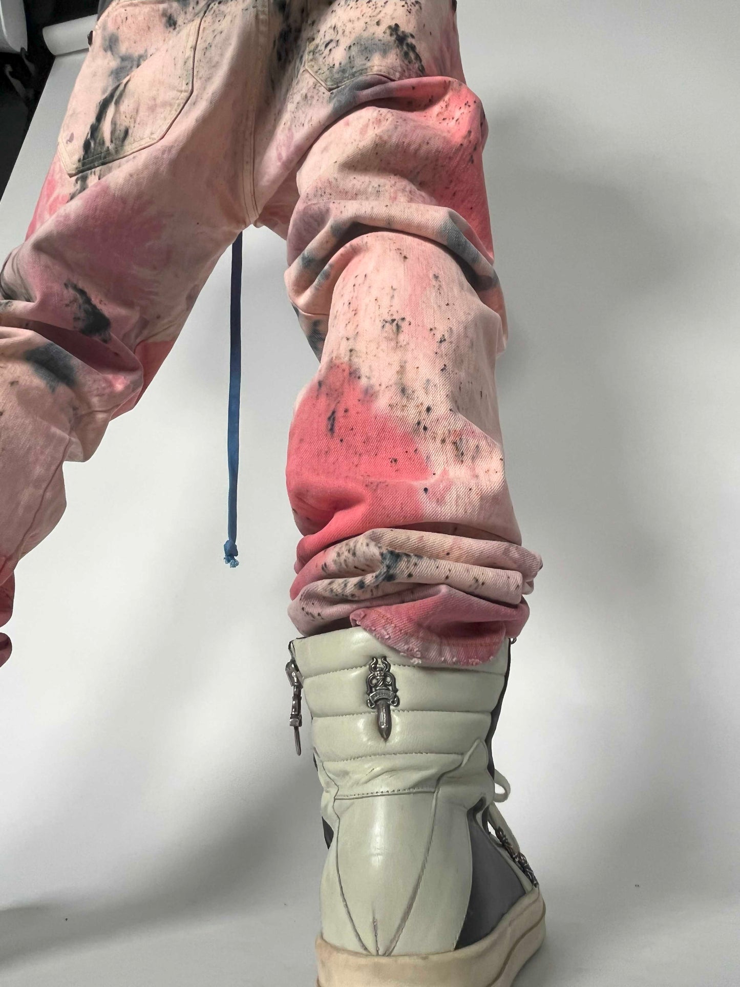 Cvtvlist Denim Pants Pink