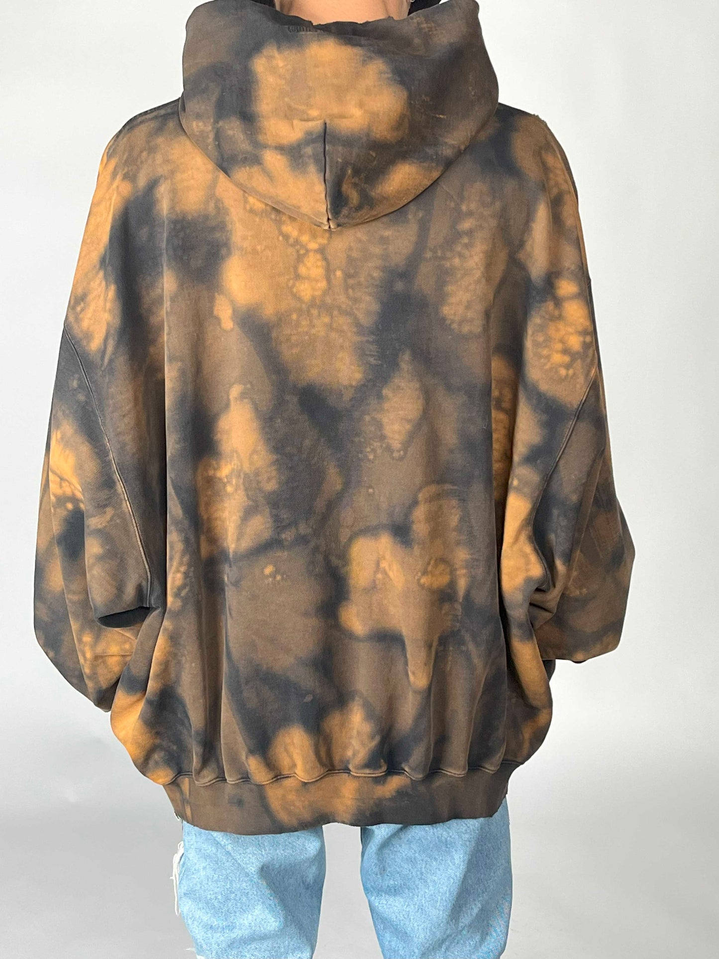 Vetements Over Bleached Hoodie