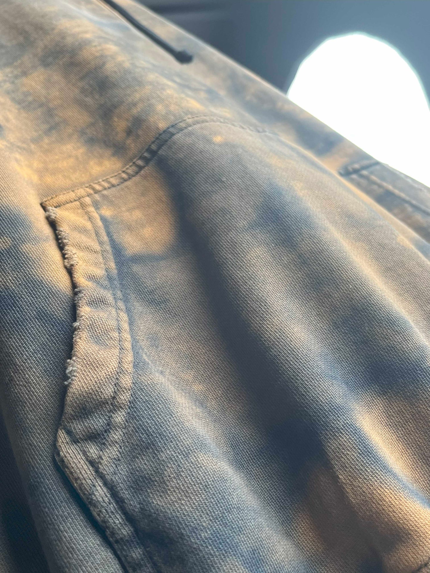 Vetements Over Bleached Hoodie