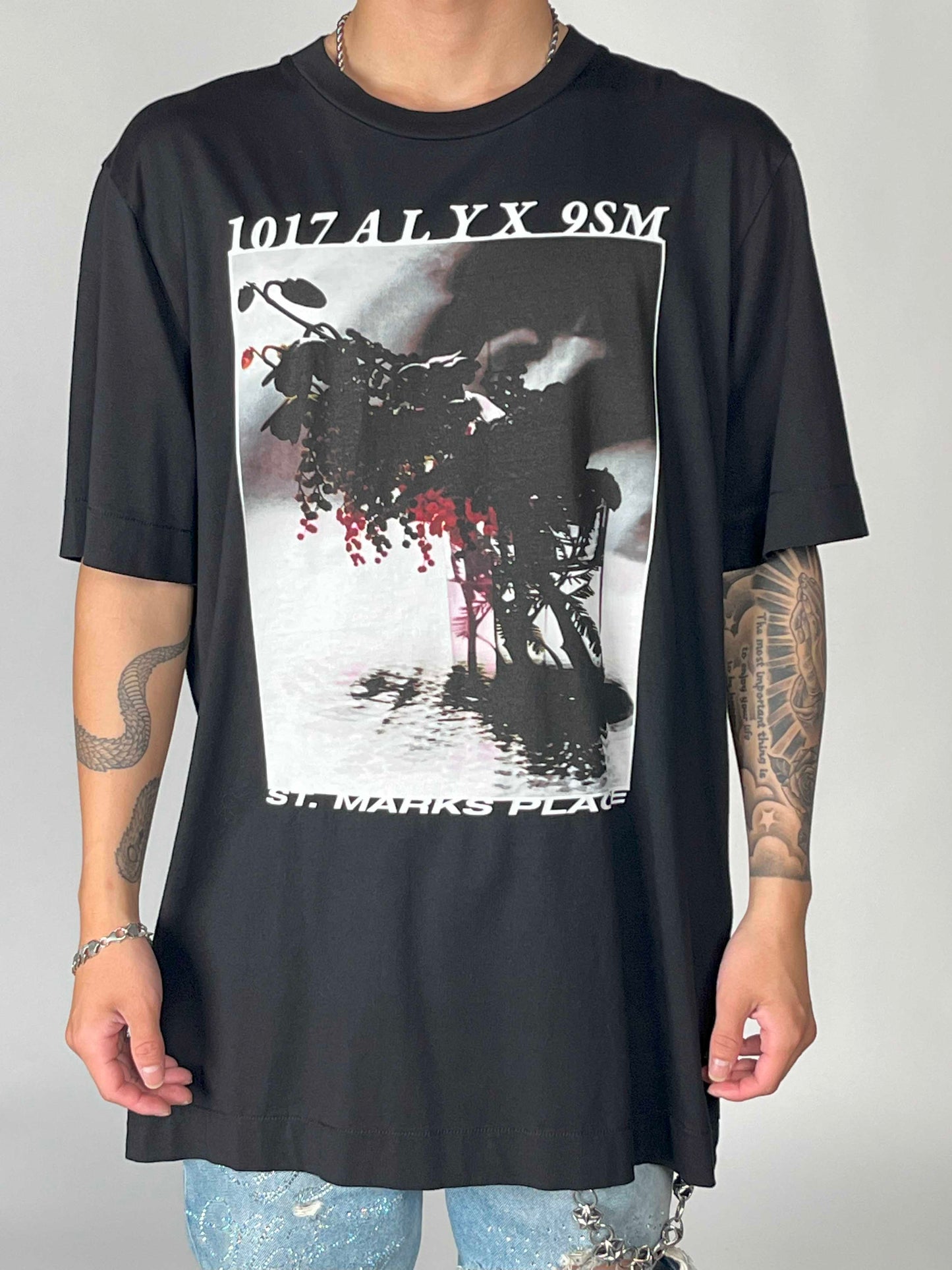 Alyx Icon Flower S/S TEE Black