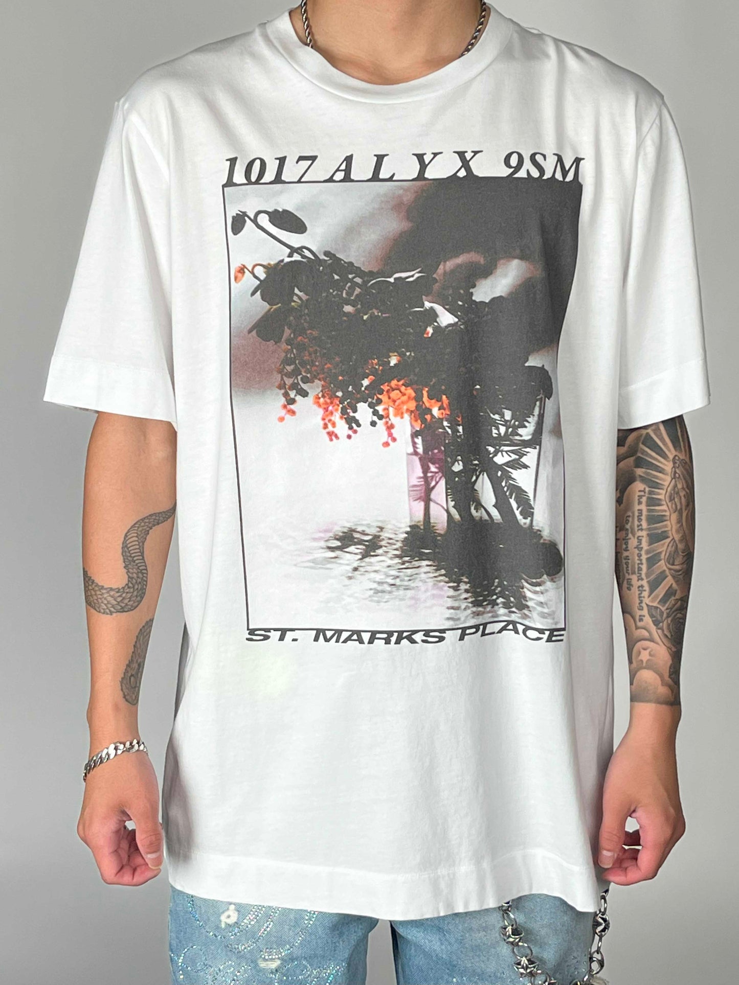 Alyx Icon Flower S/S TEE White