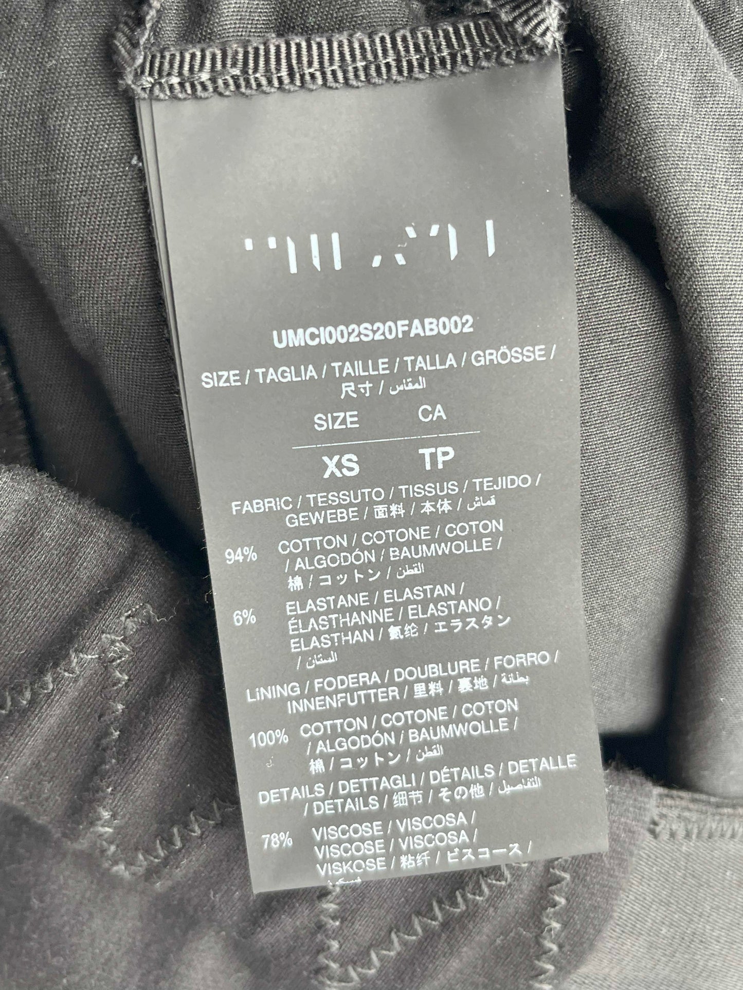 Unravel Project Cotton Drop Crotch Sweat Shorts