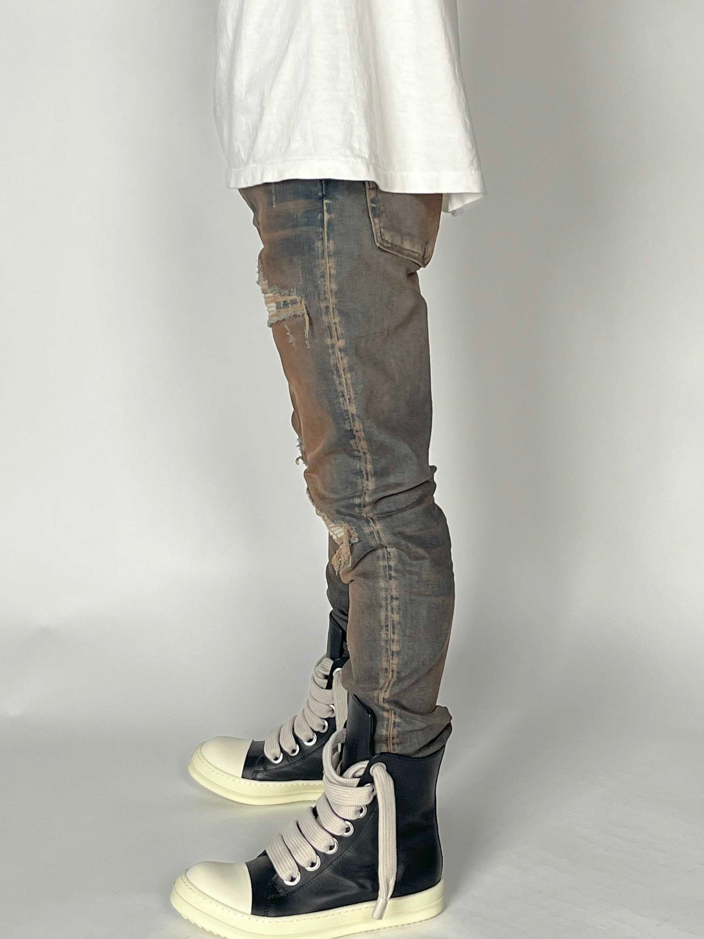 Amiri Plaid Mx1 Jean